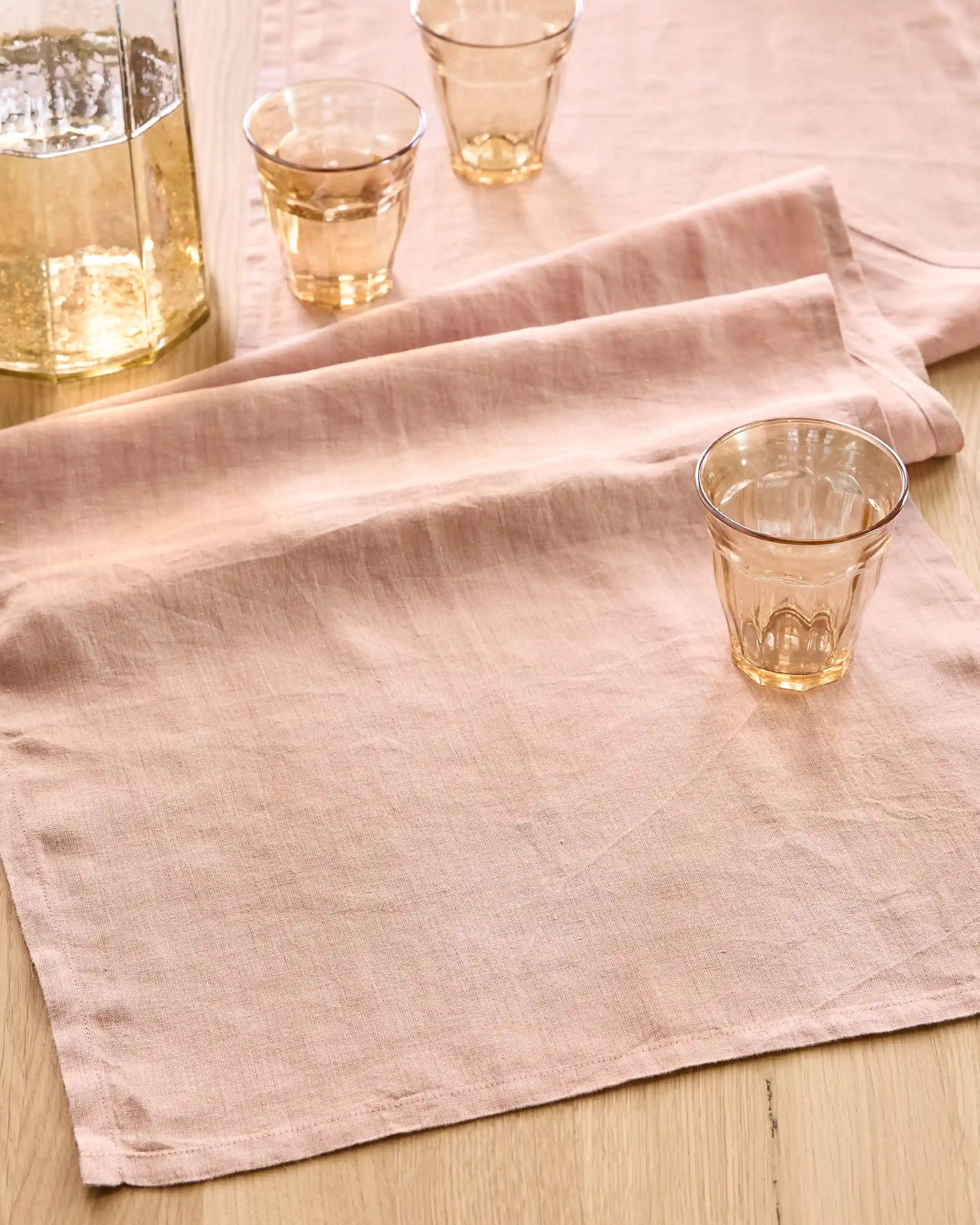 European Linen Table Runner