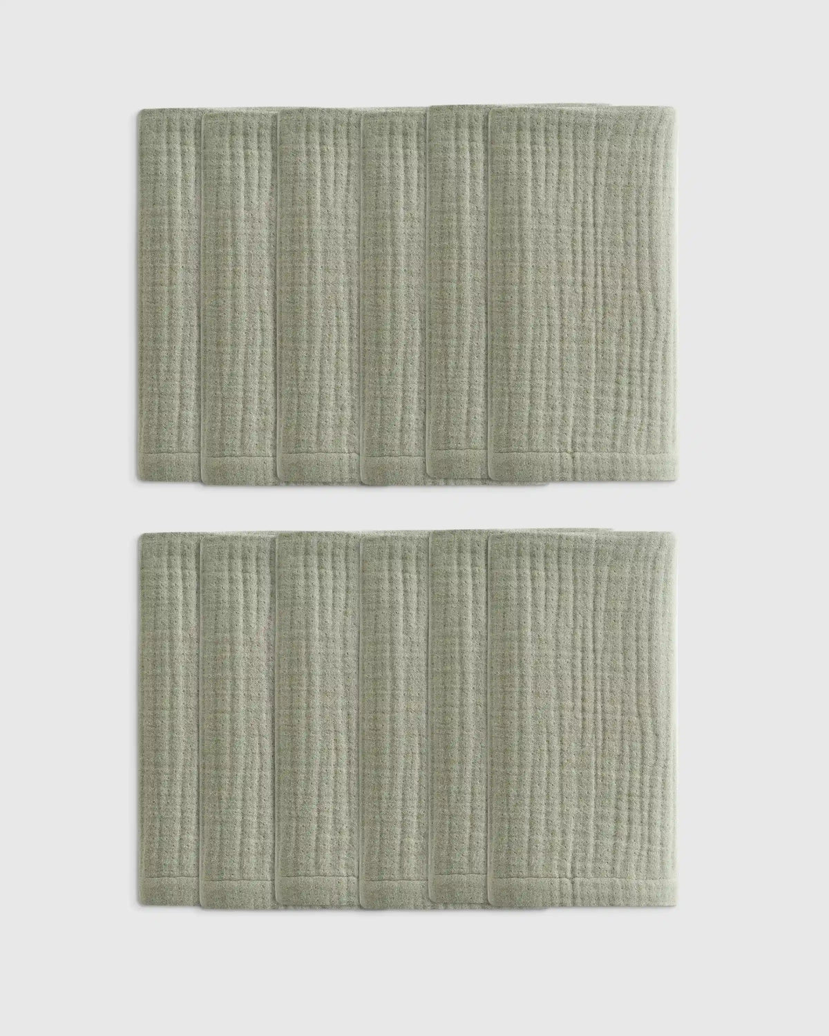 Organic Cotton Gauze Napkins, Set of 12