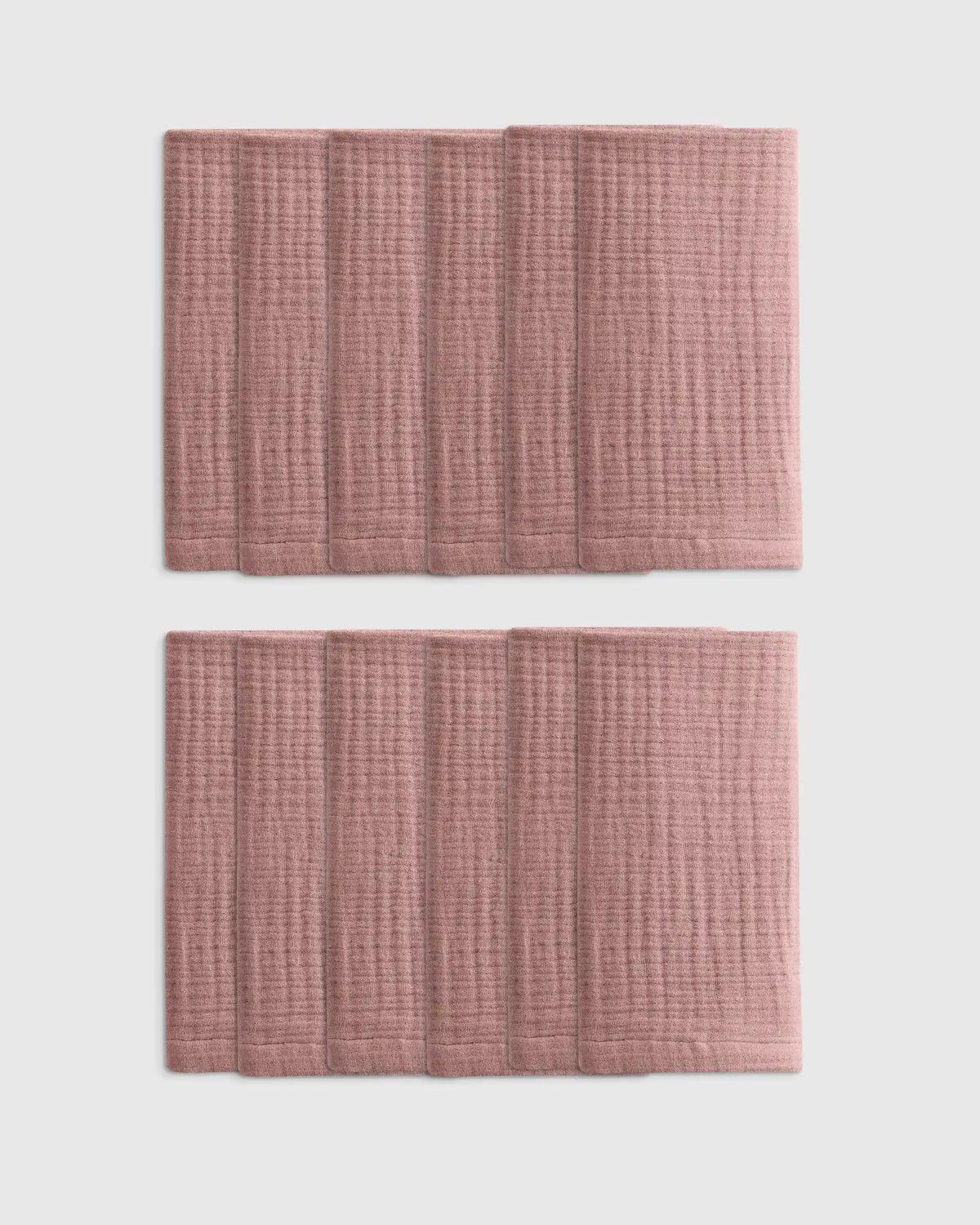 Organic Cotton Gauze Napkins, Set of 12