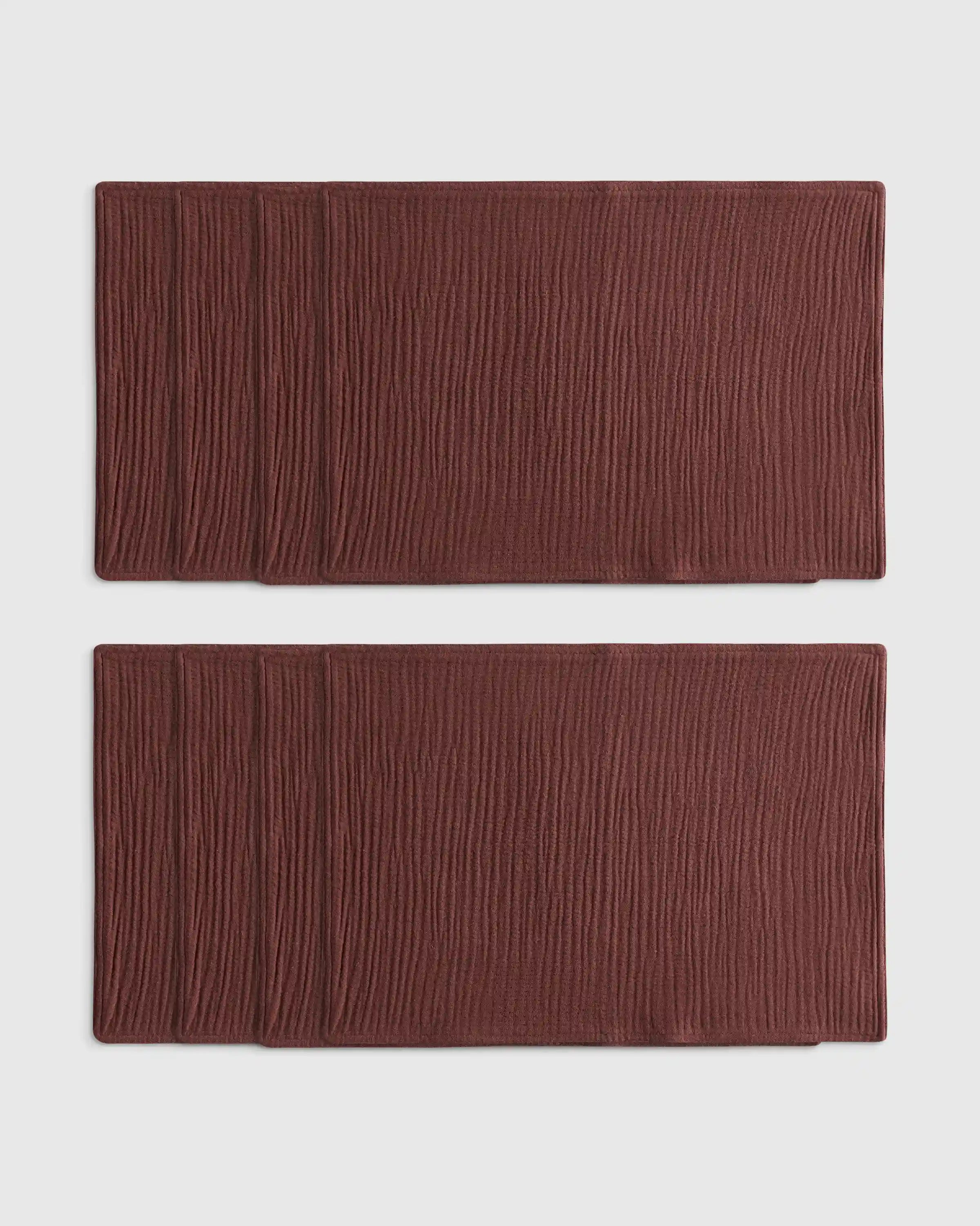 Organic Cotton Gauze Placemats (Set of 8)