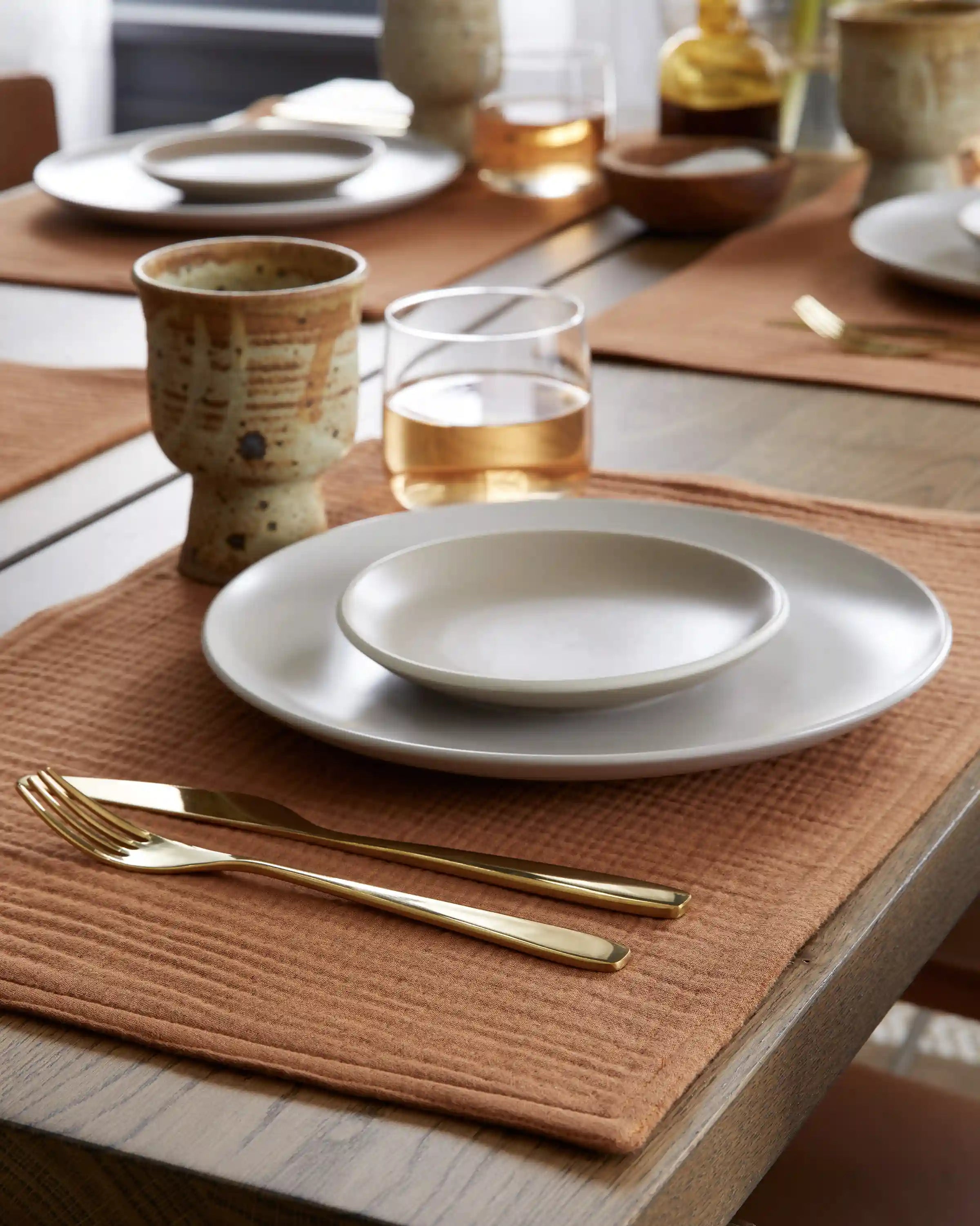 Organic Cotton Gauze Placemats (Set of 8)