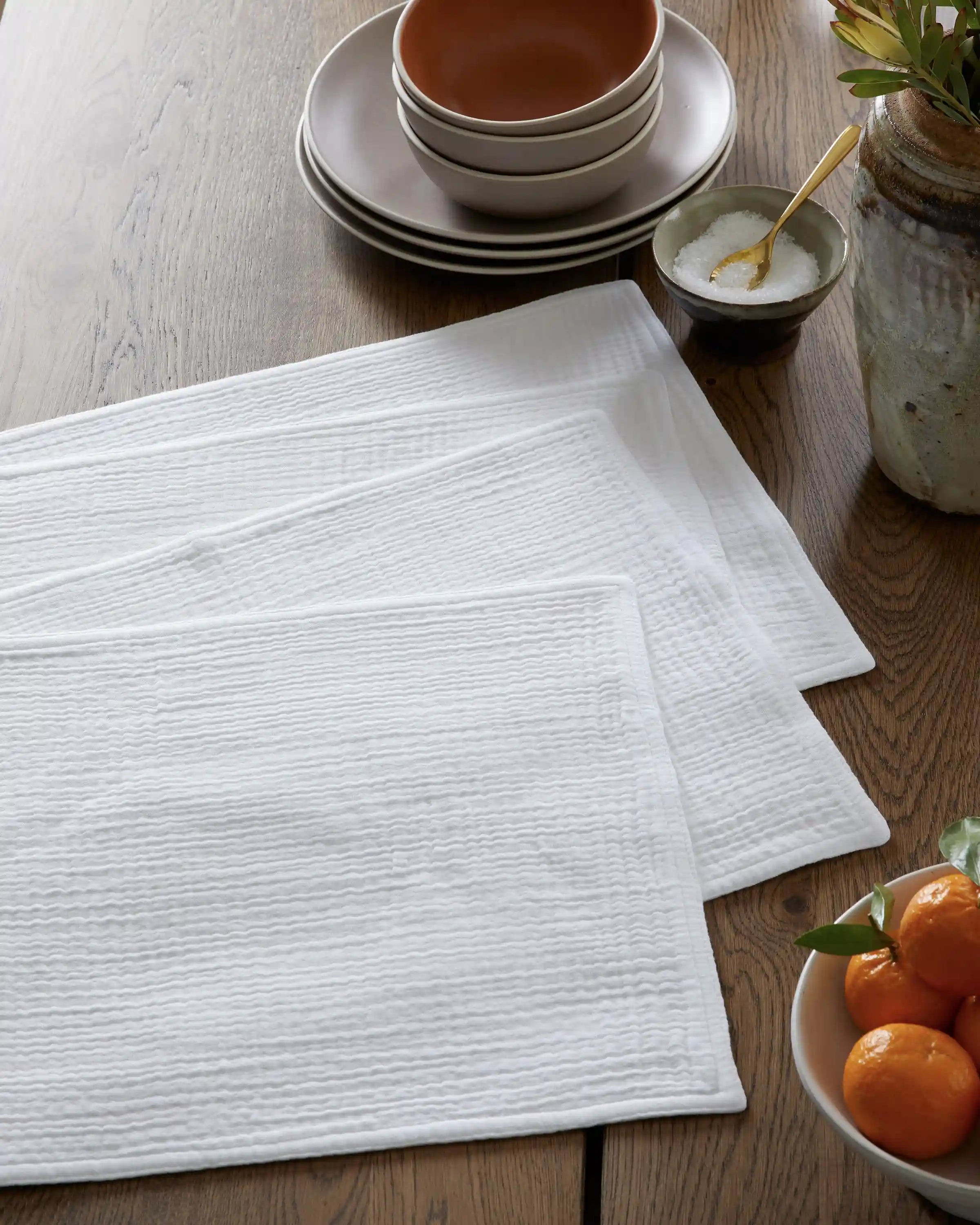 Organic Cotton Gauze Placemats (Set of 8)