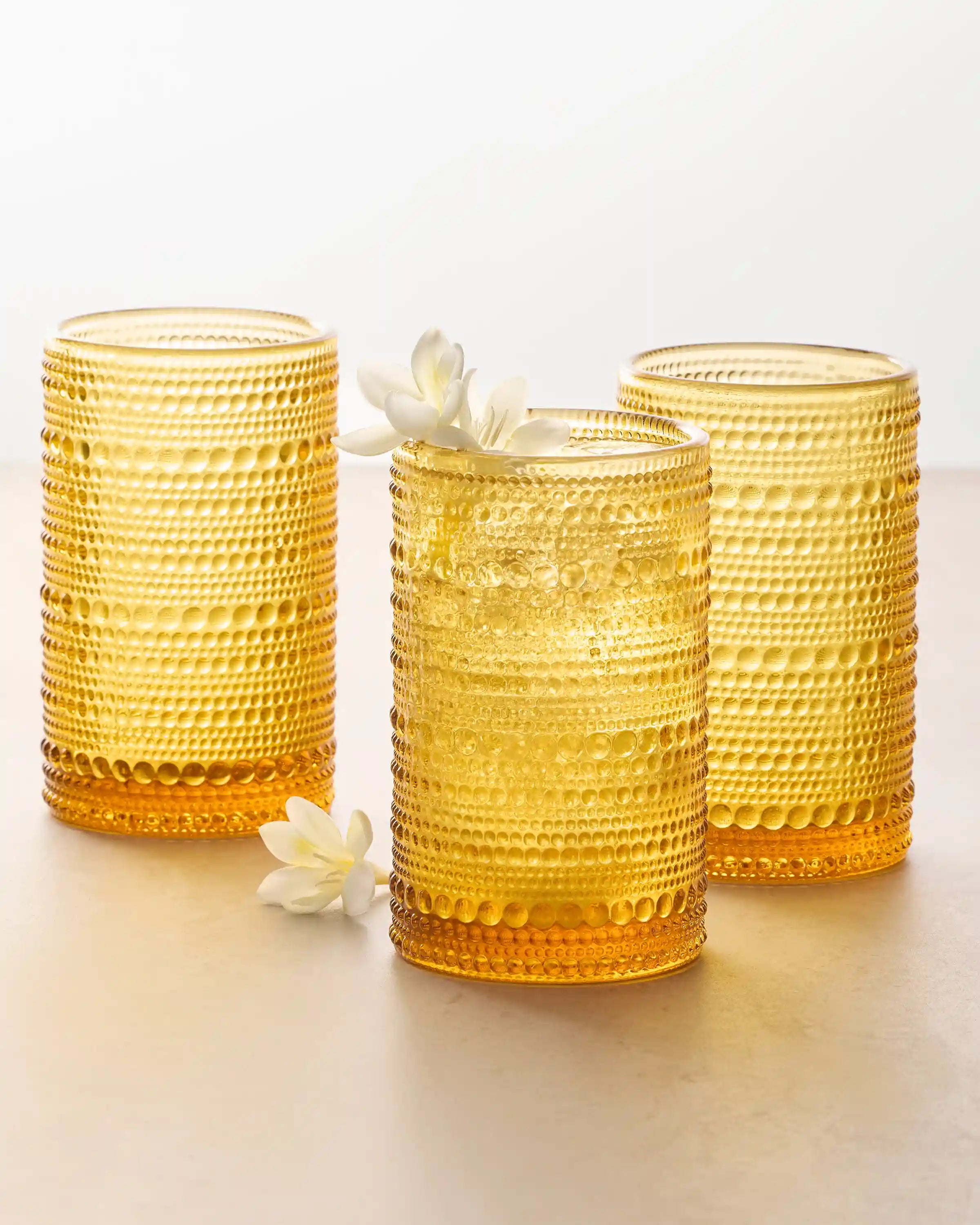 Jupiter Tall Glass Tumbler, Set of 6
