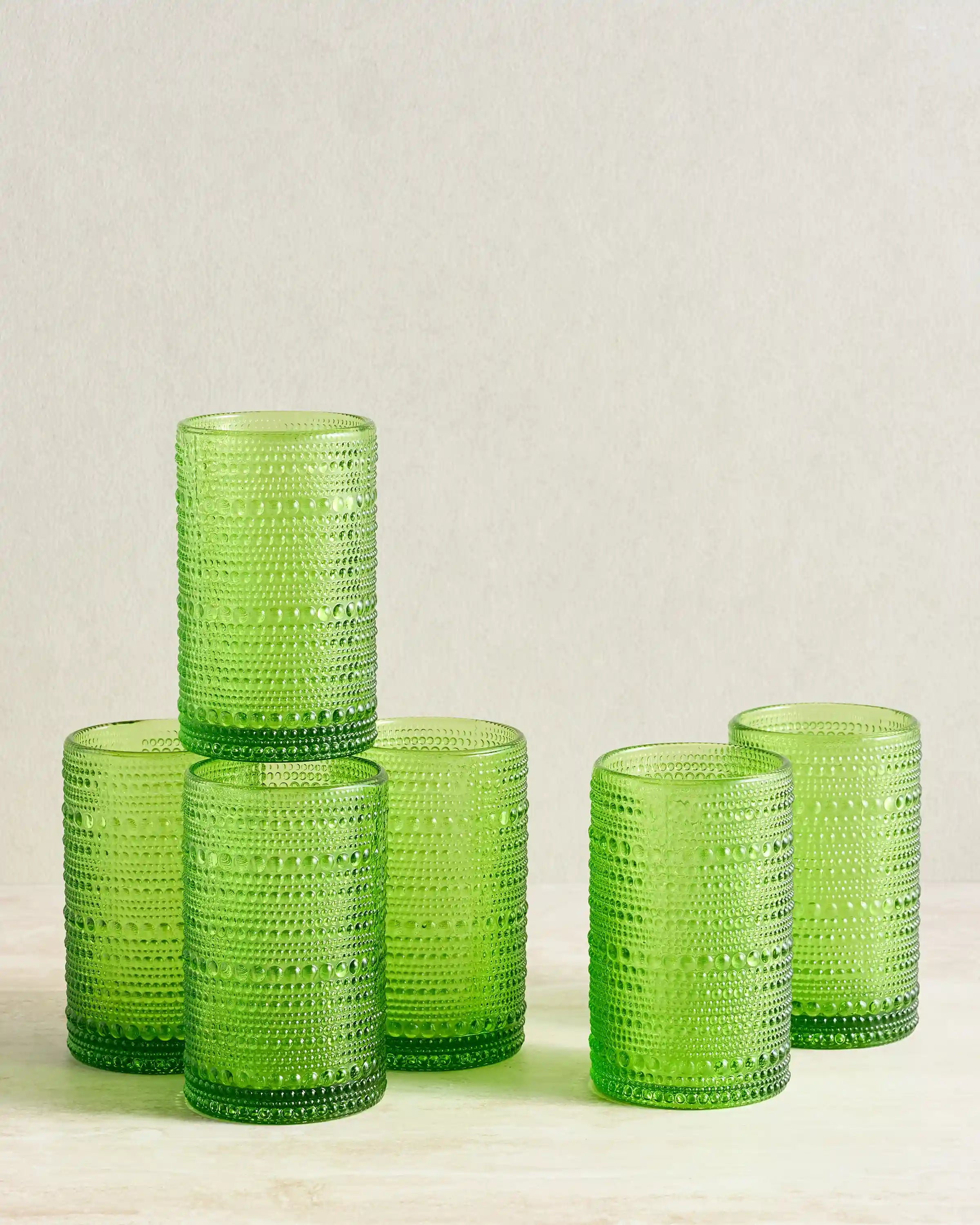 Jupiter Tall Glass Tumbler, Set of 6