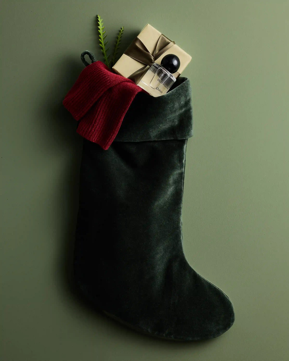 Cotton Velvet Stocking