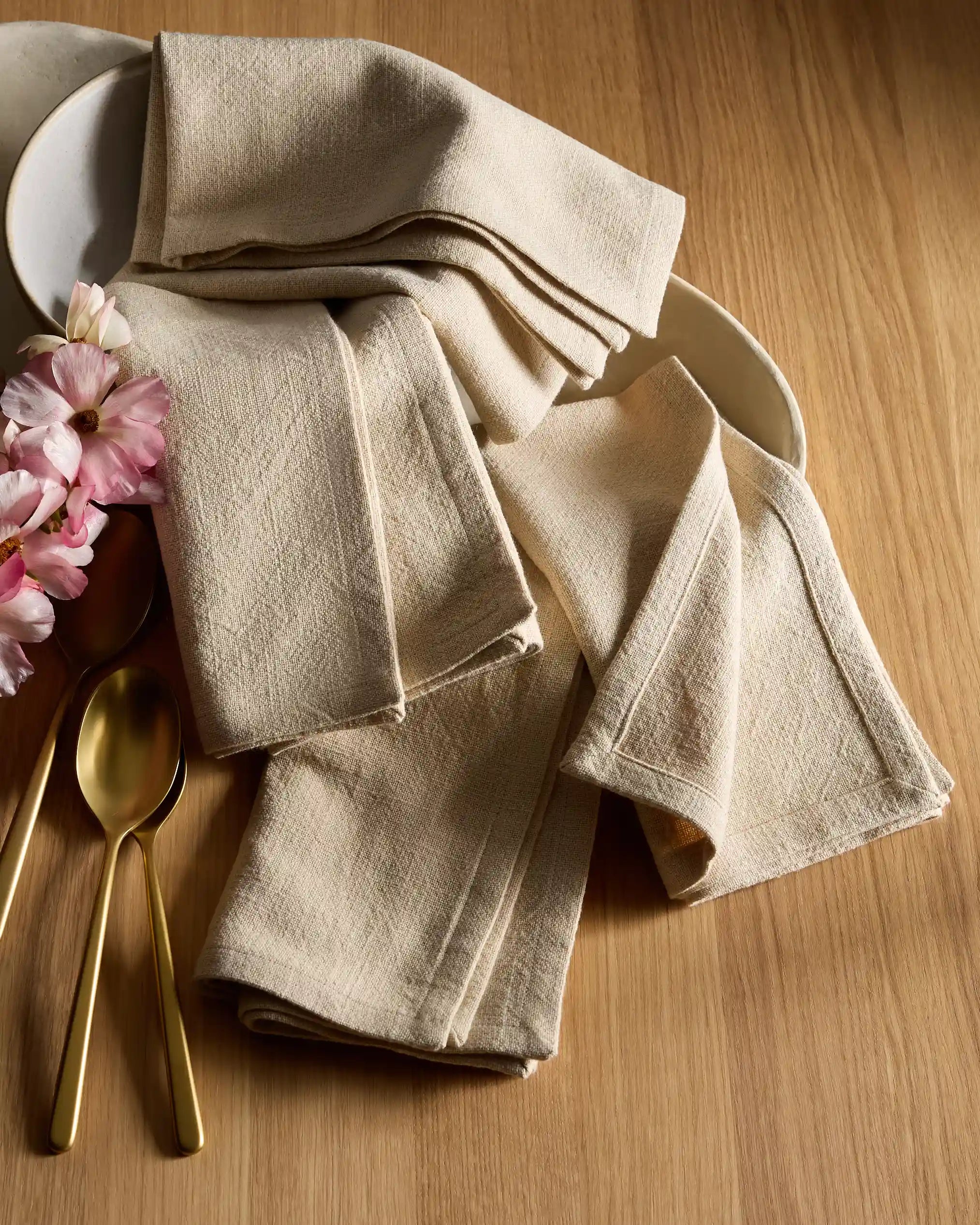 Organic Cotton Napkins, Set of 12