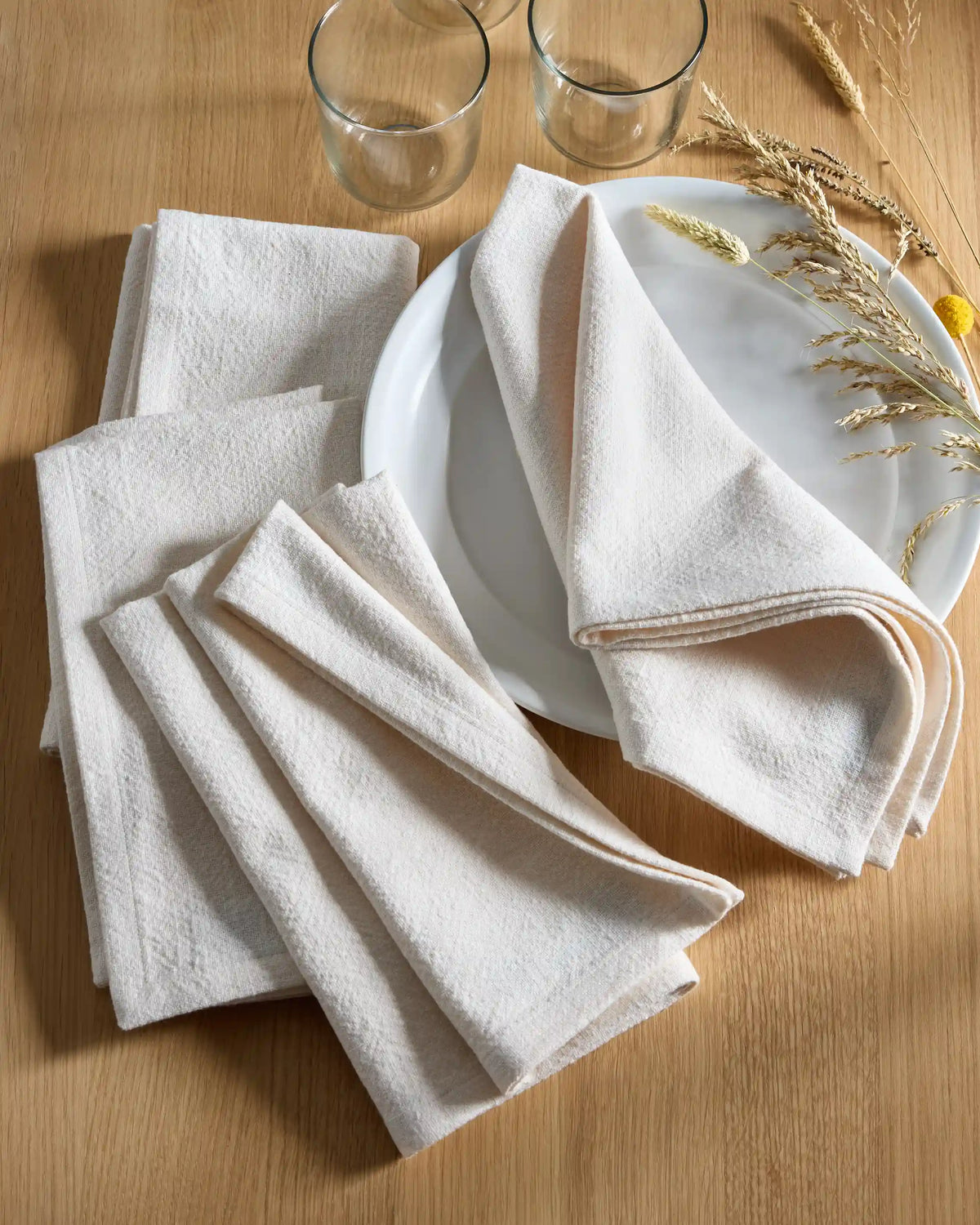 Organic Cotton Napkins, Set of 12