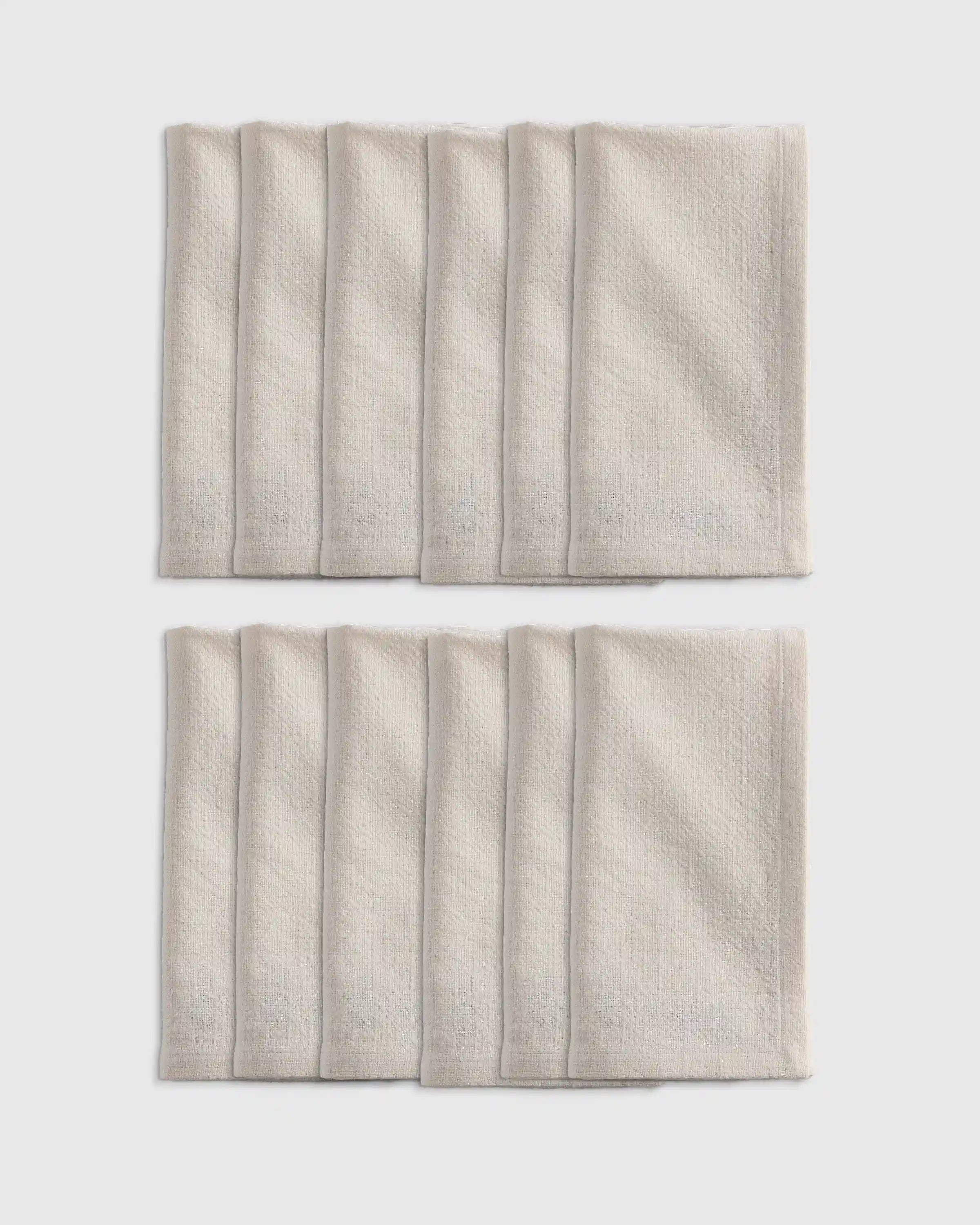 Organic Cotton Napkins, Set of 12