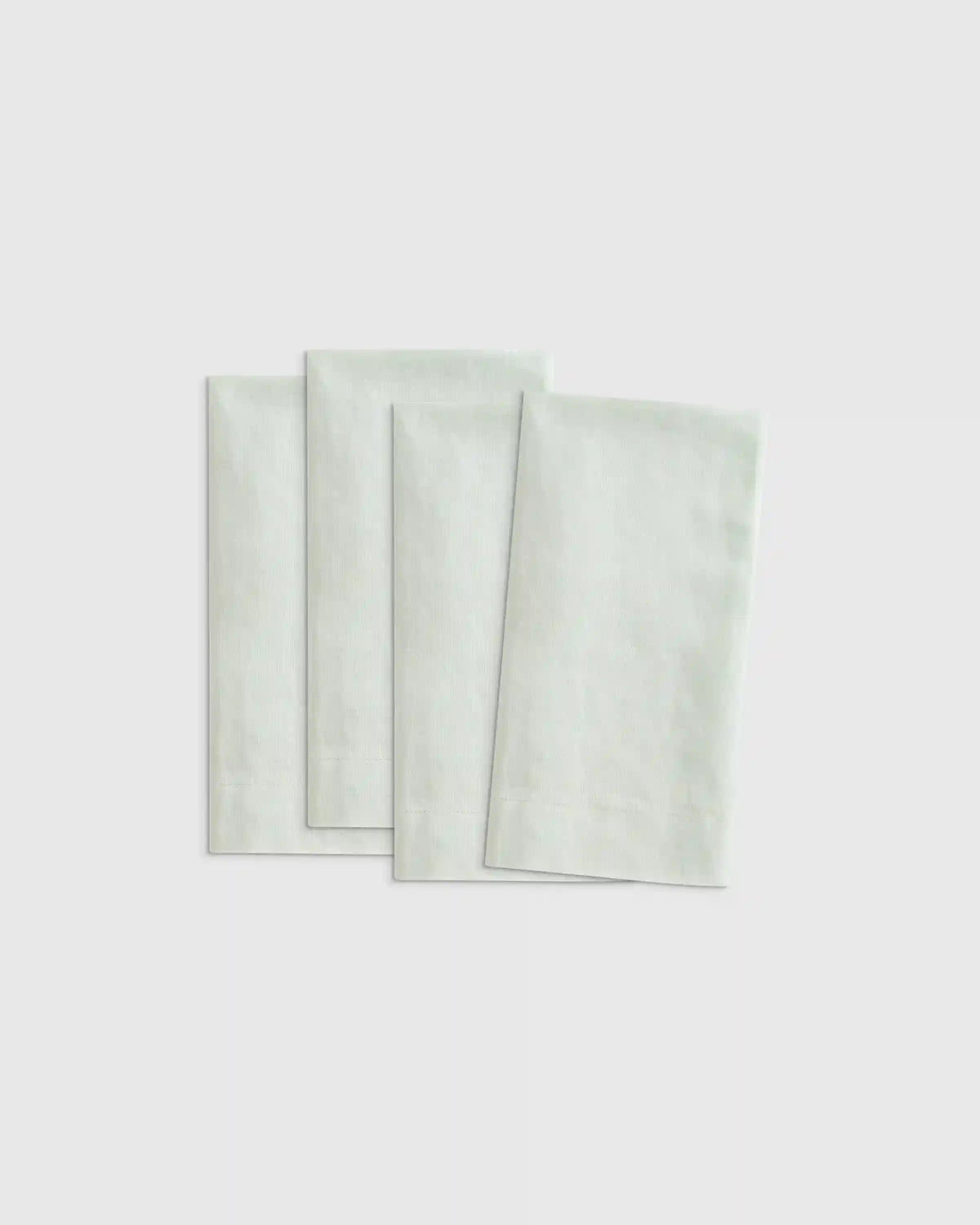 European Linen Wide-Hem Napkins, Set of 4