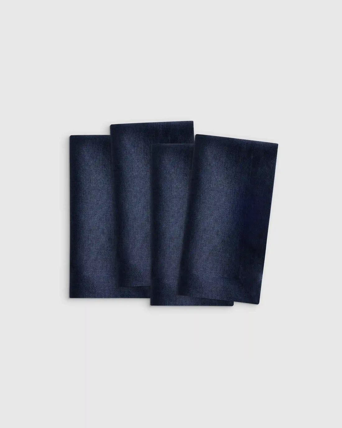 European Linen Wide-Hem Napkins, Set of 4