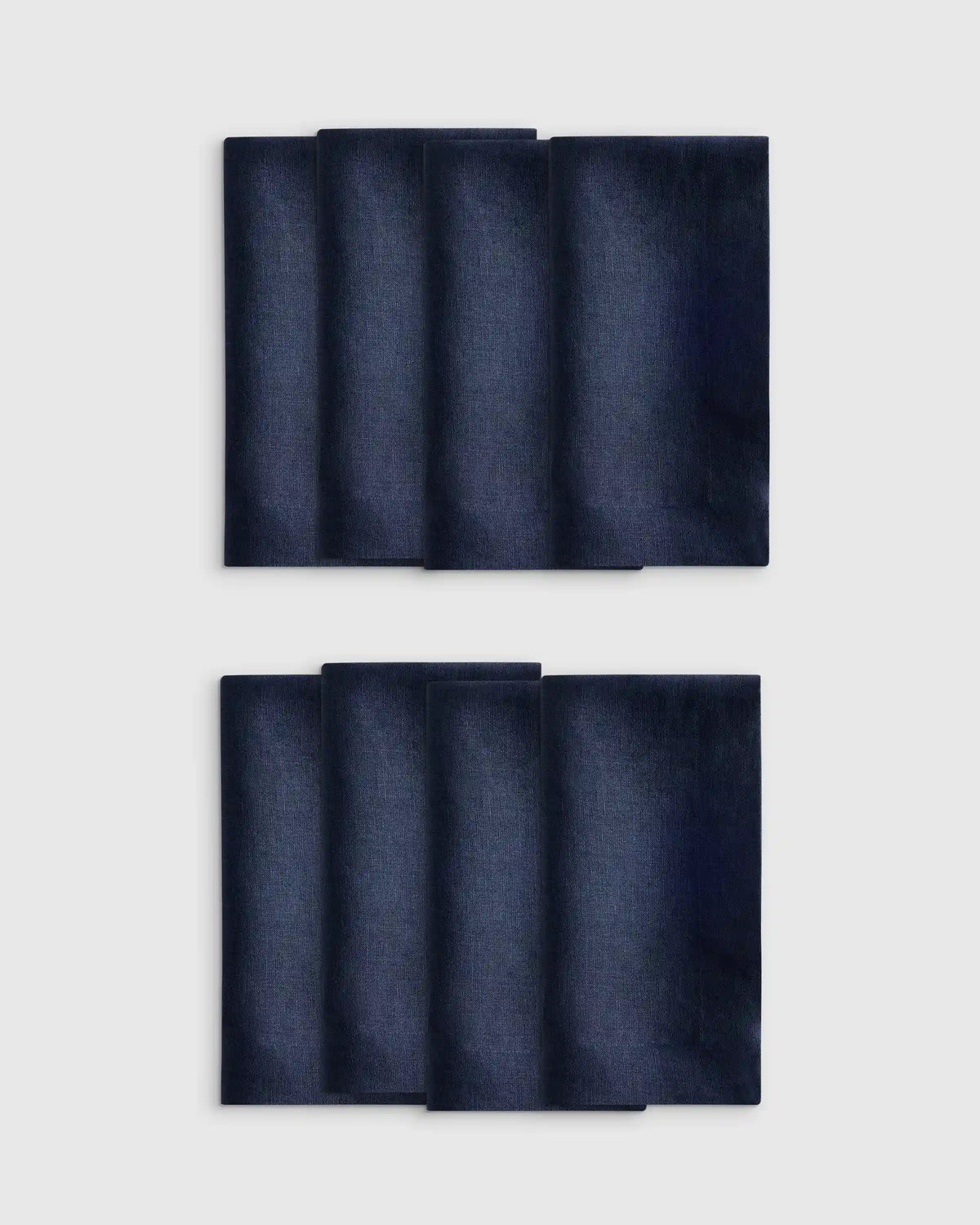 European Linen Wide-Hem Napkins, Set of 8