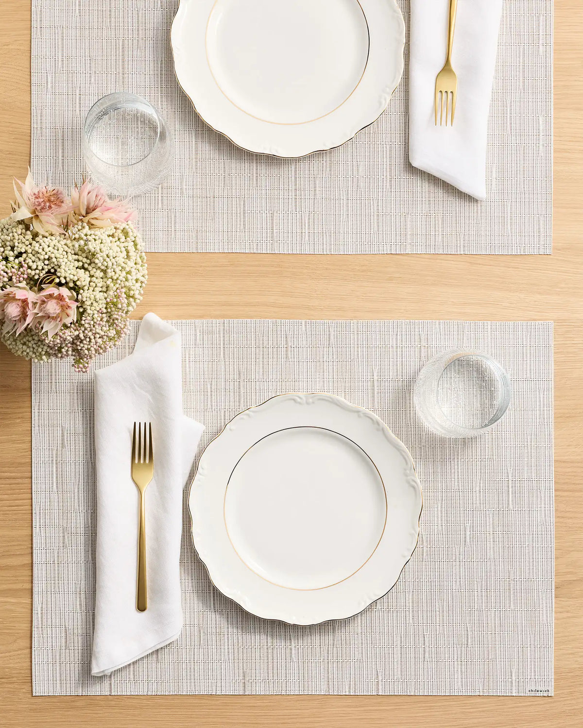 Bamboo Easy-Care Rectangular Placemat, Set of 4 by Chilewich