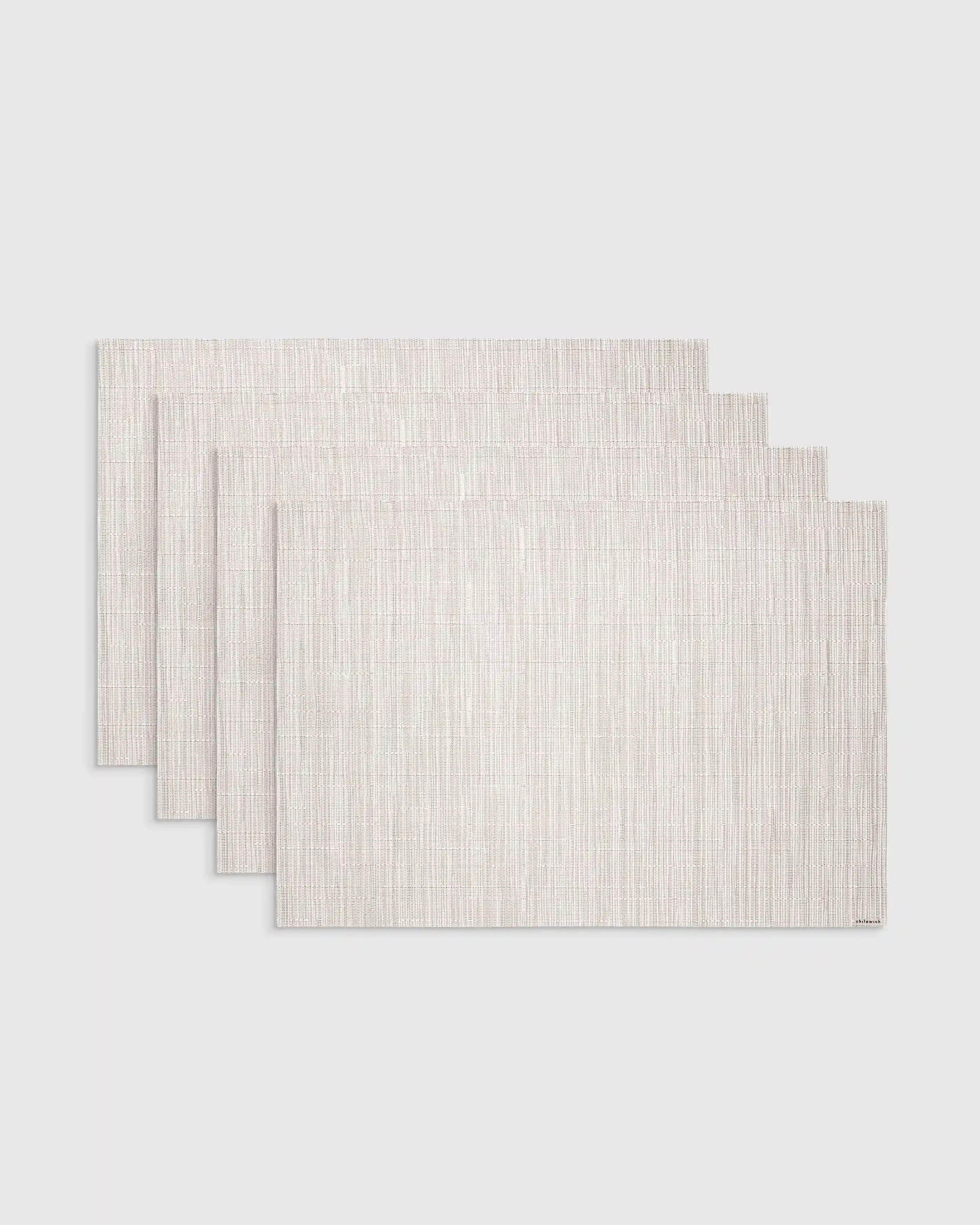 Bamboo Easy-Care Rectangular Placemat, Set of 4 by Chilewich