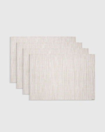 Bamboo Easy-Care Rectangular Placemat, Set of 4 by Chilewich