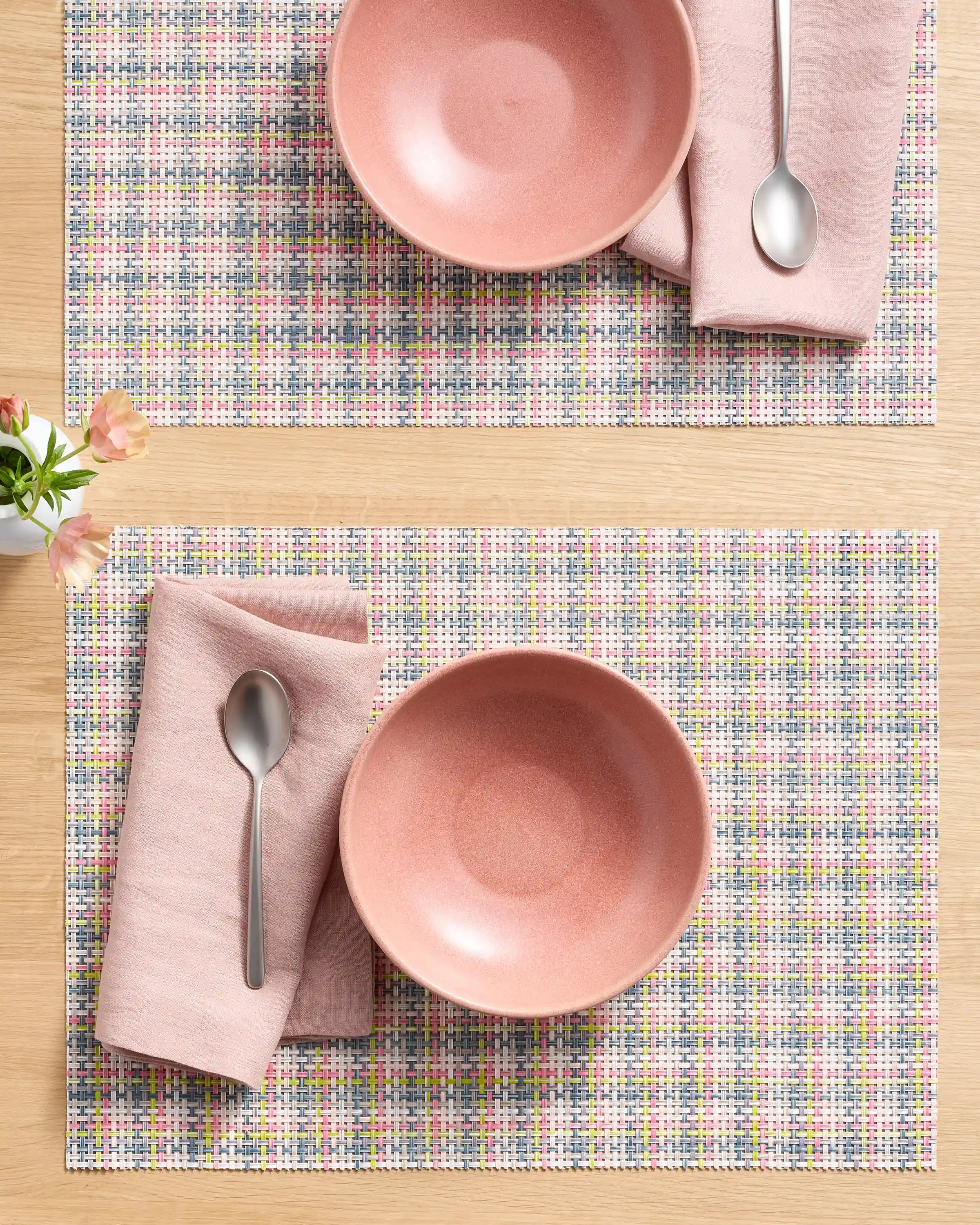 Basketweave Easy-Care Rectangular Placemat, Set of 4 by Chilewich