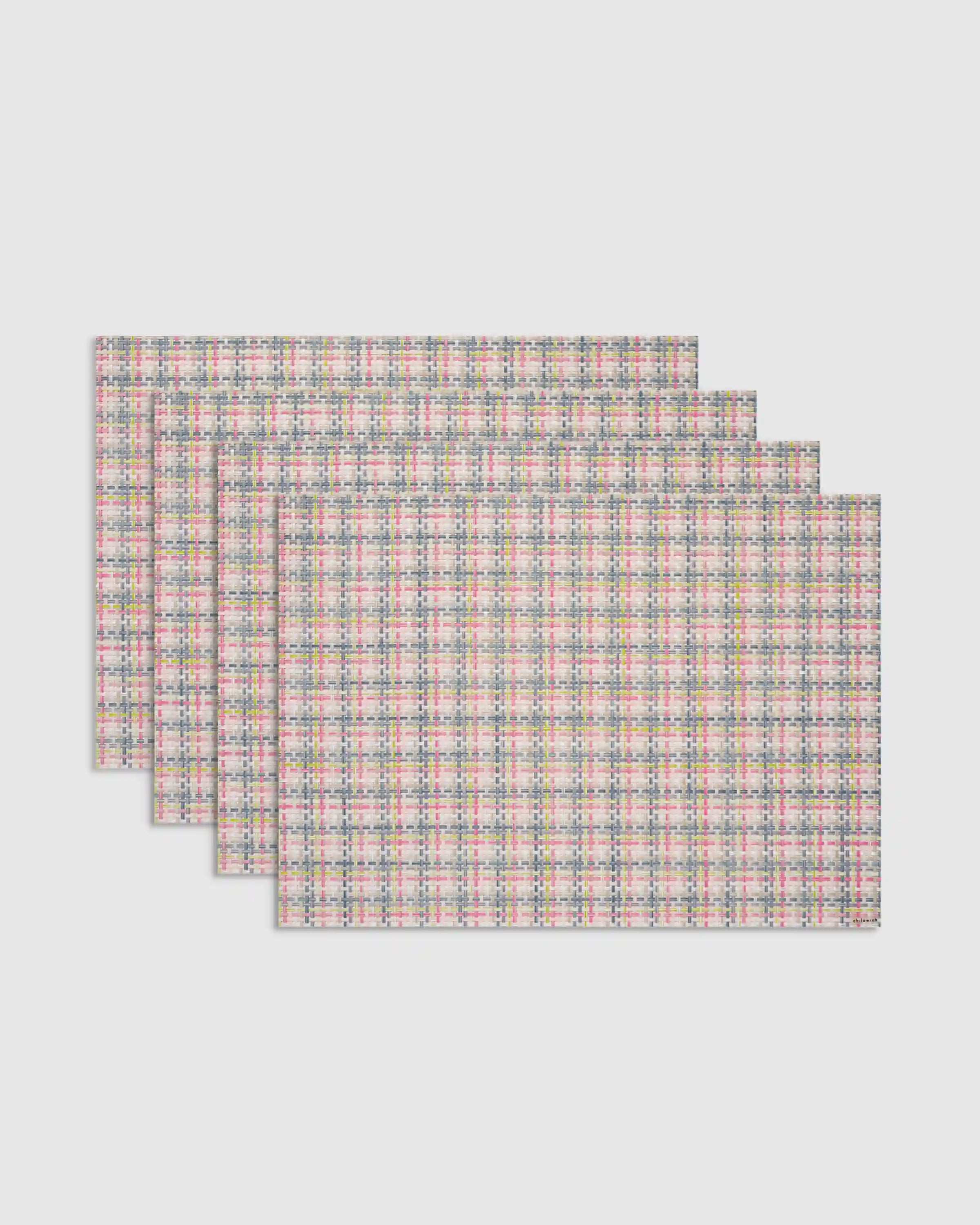 Basketweave Easy-Care Rectangular Placemat, Set of 4 by Chilewich