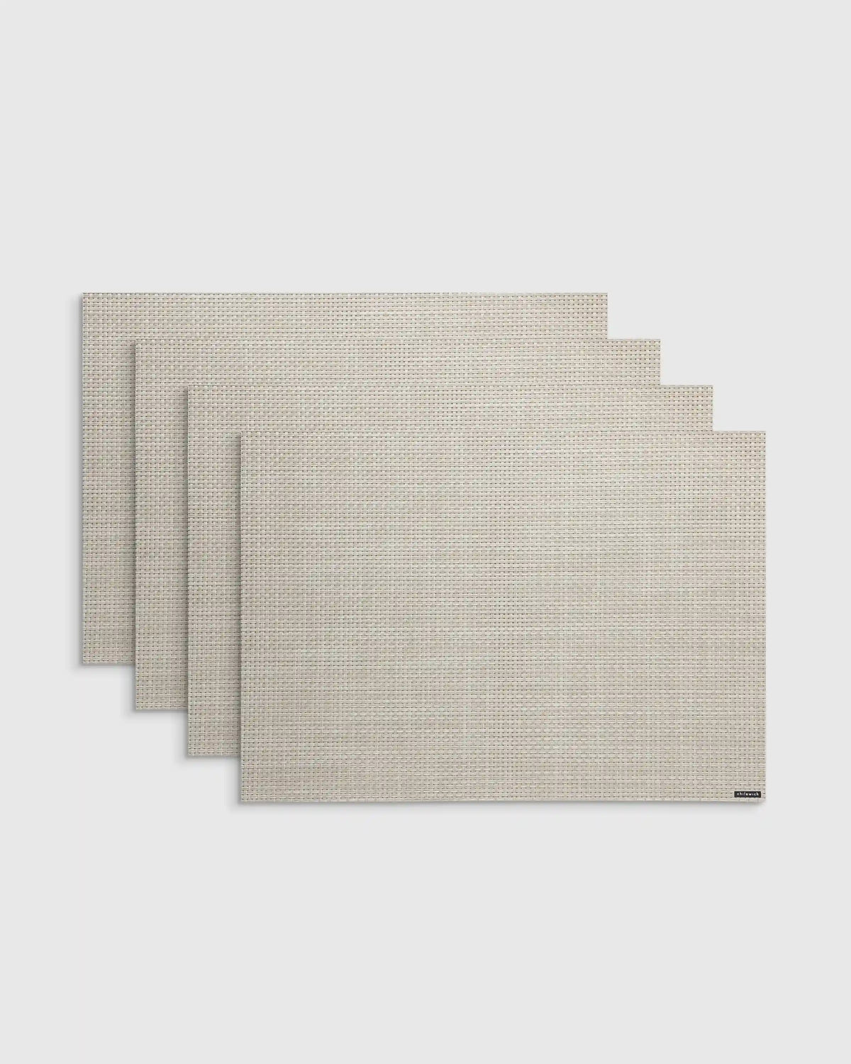 Basketweave Easy-Care Rectangular Placemat, Set of 4 by Chilewich