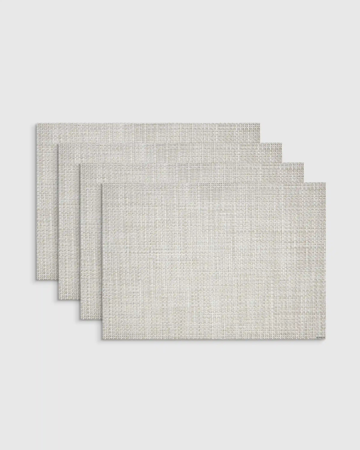 Basketweave Easy-Care Rectangular Placemat, Set of 4 by Chilewich