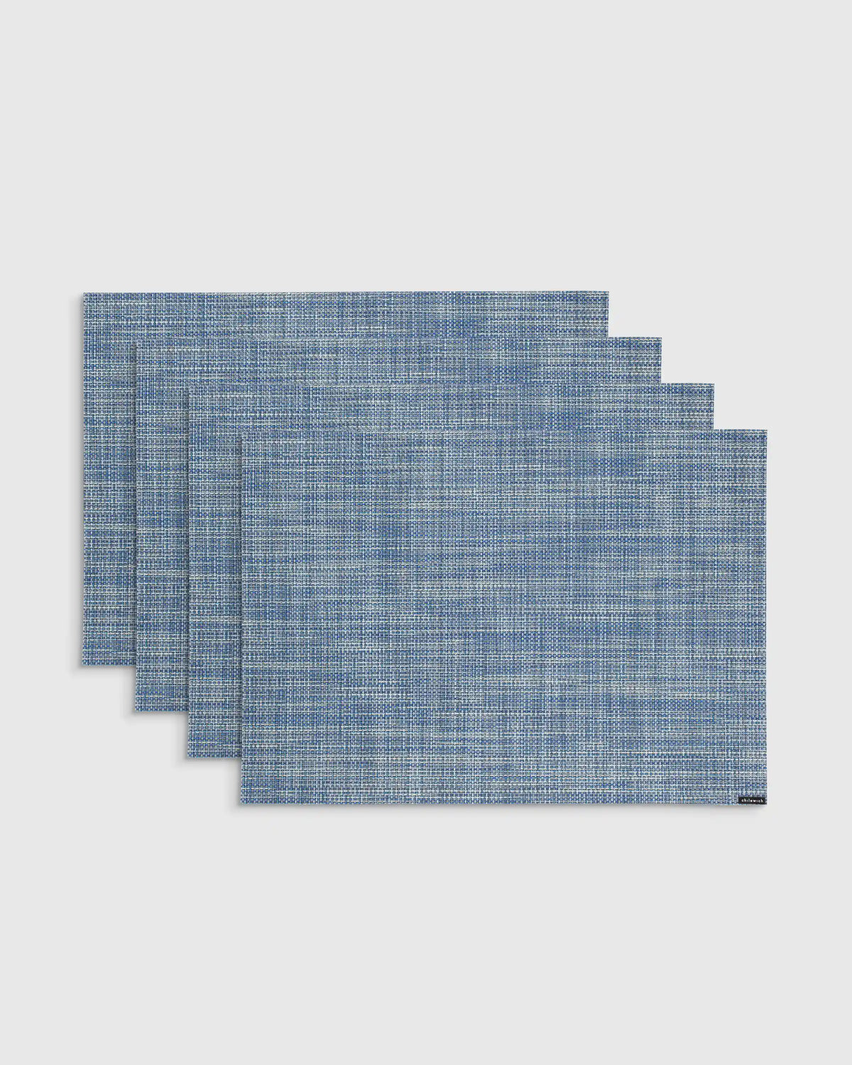 Mini Basketweave Easy-Care Rectangular Placemat, Set of 4 by Chilewich