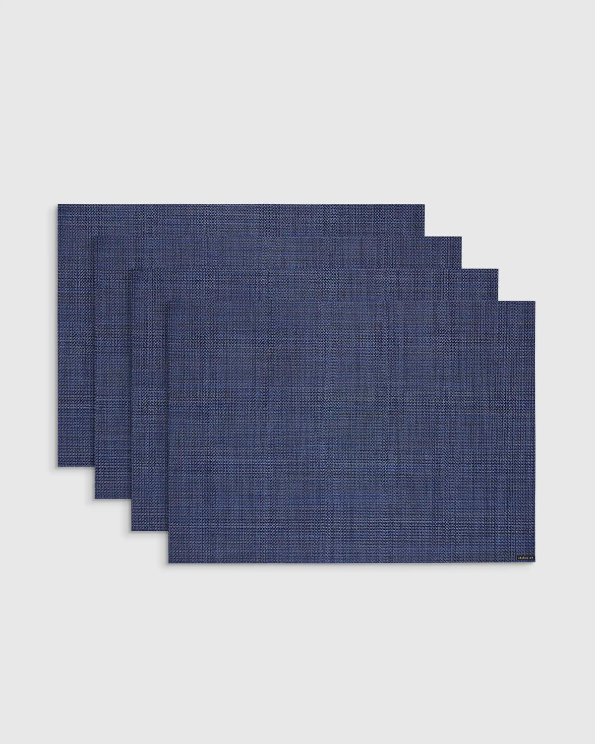 Mini Basketweave Easy-Care Rectangular Placemat, Set of 4 by Chilewich