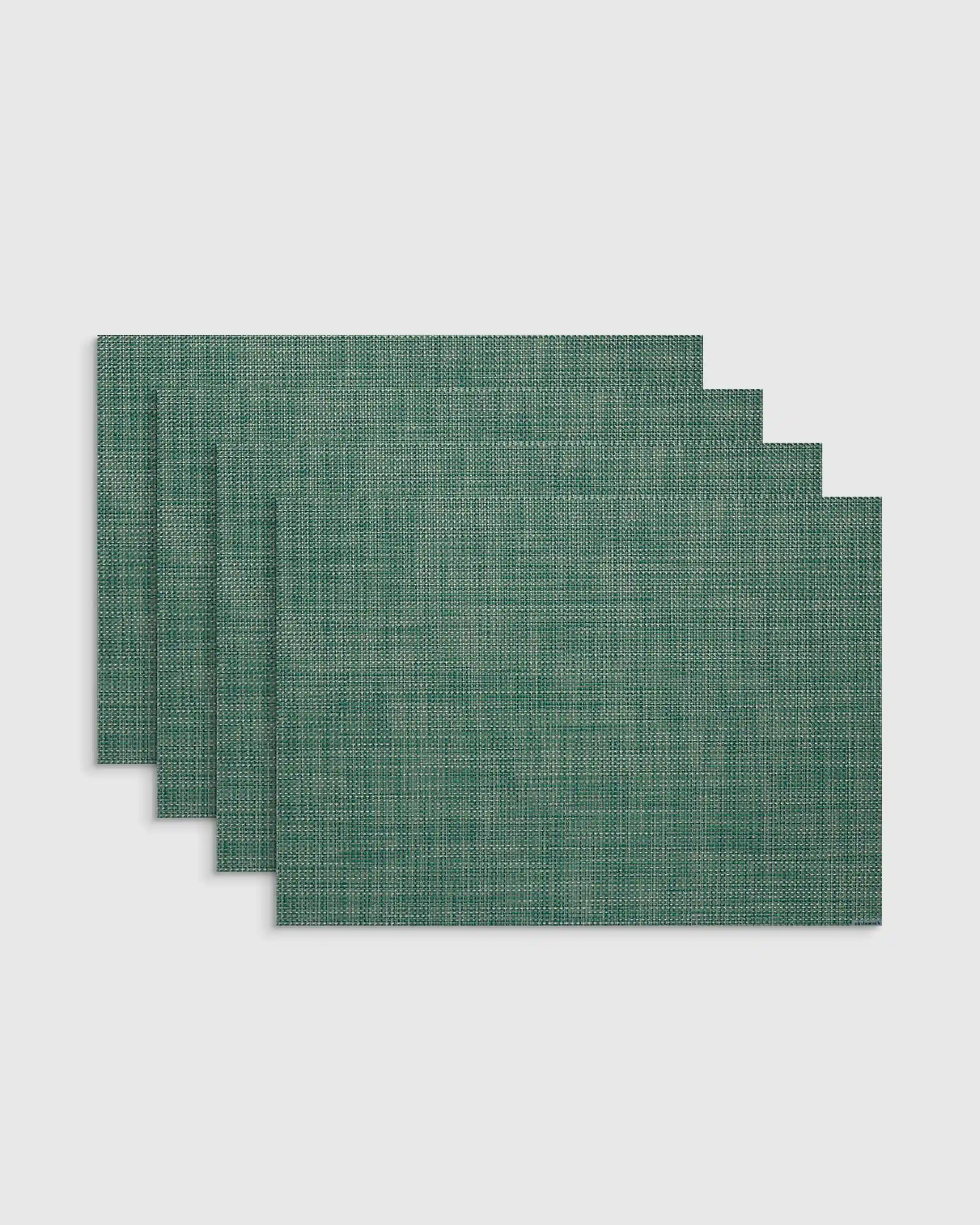 Mini Basketweave Easy-Care Rectangular Placemat, Set of 4 by Chilewich
