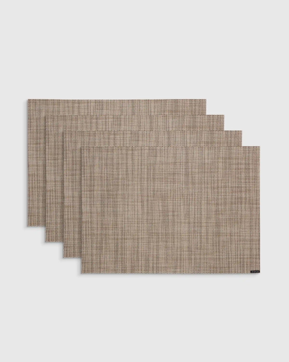 Mini Basketweave Easy-Care Rectangular Placemat, Set of 4 by Chilewich