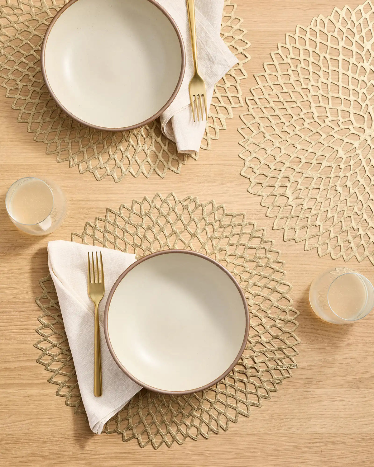 Pressed Dahlia Placemats, Set of 4 by Chilewich