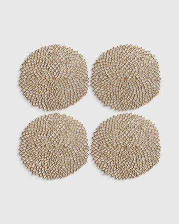 Pressed Dahlia Placemats, Set of 4 by Chilewich