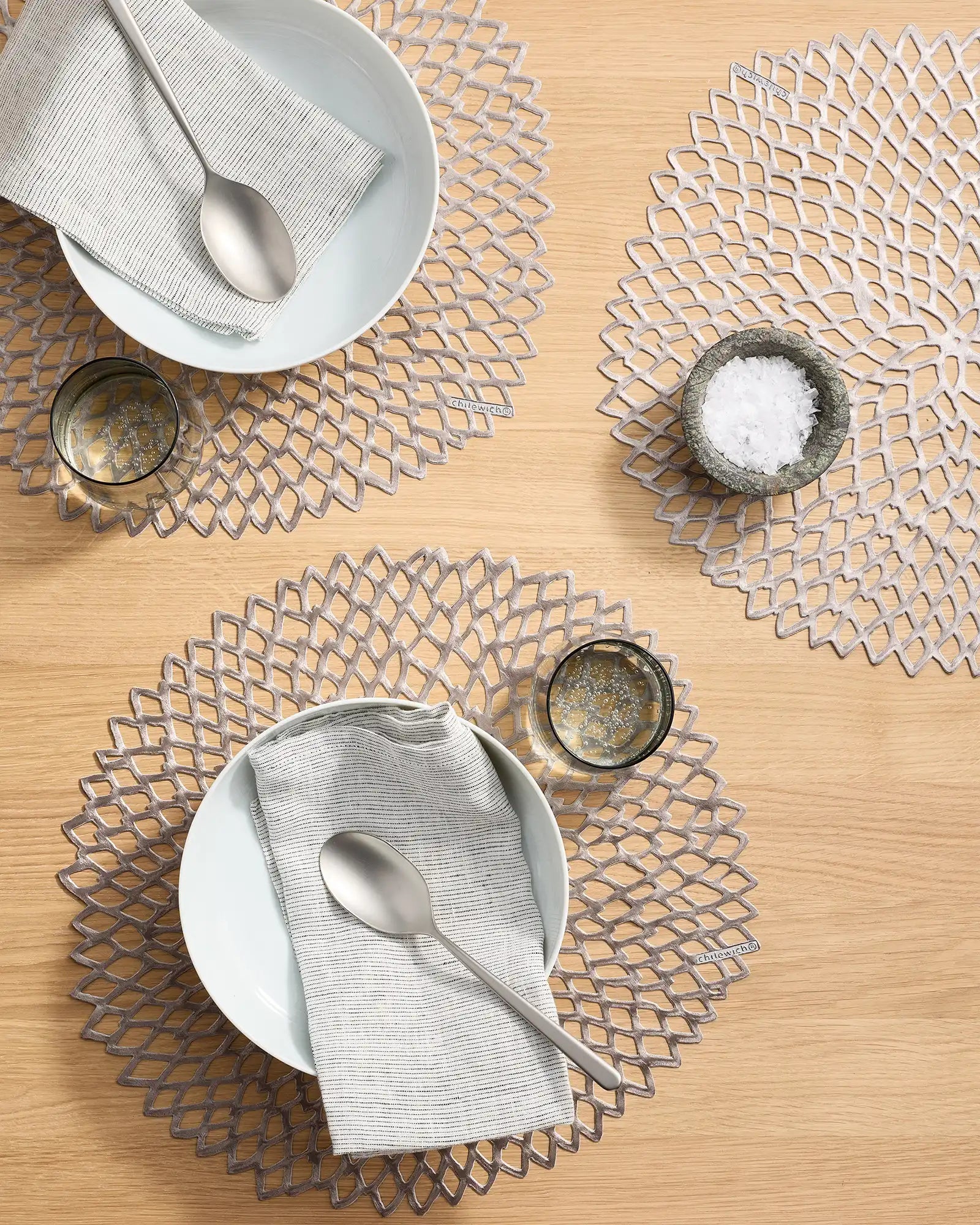 Pressed Dahlia Placemats, Set of 4 by Chilewich