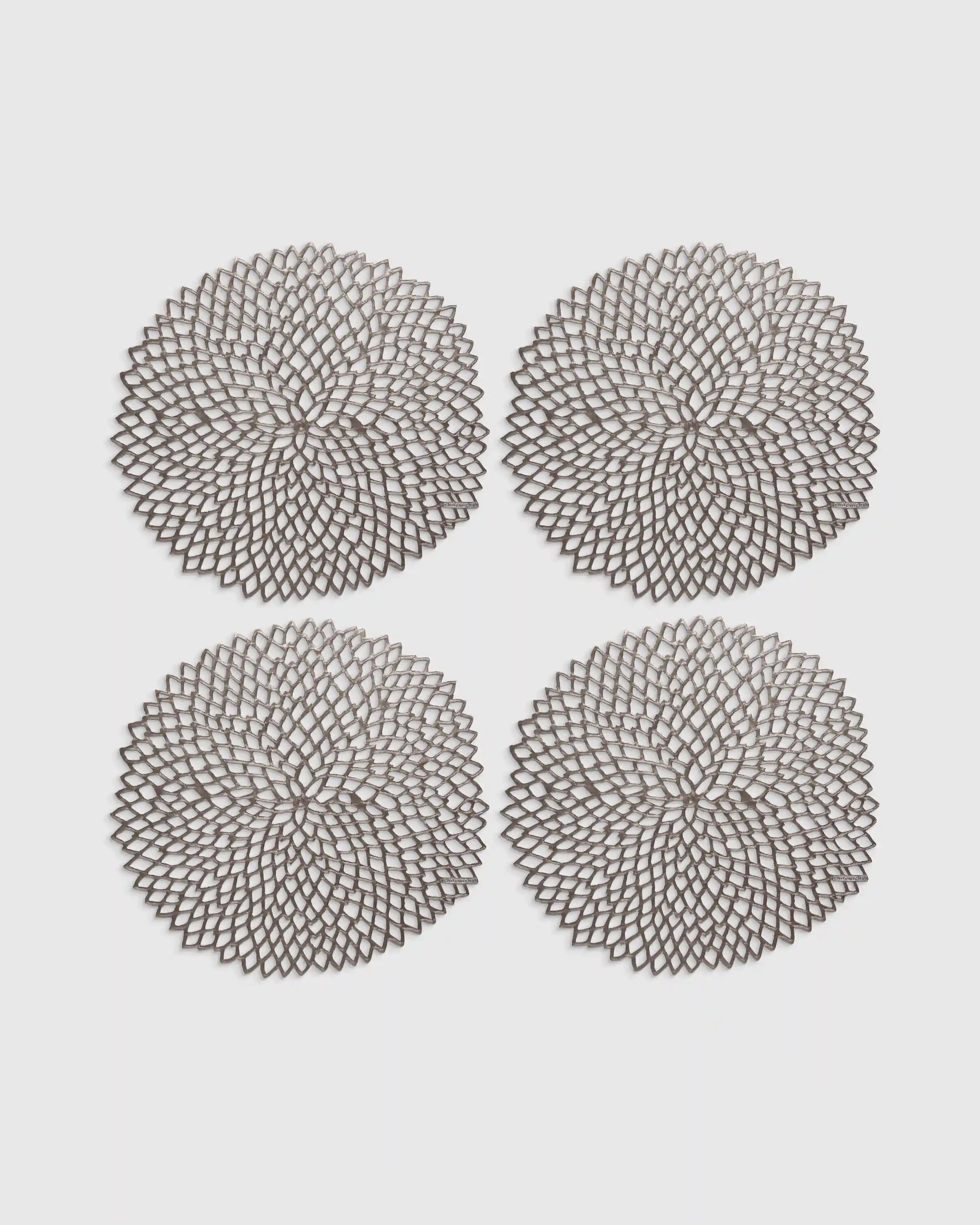 Pressed Dahlia Placemats, Set of 4 by Chilewich
