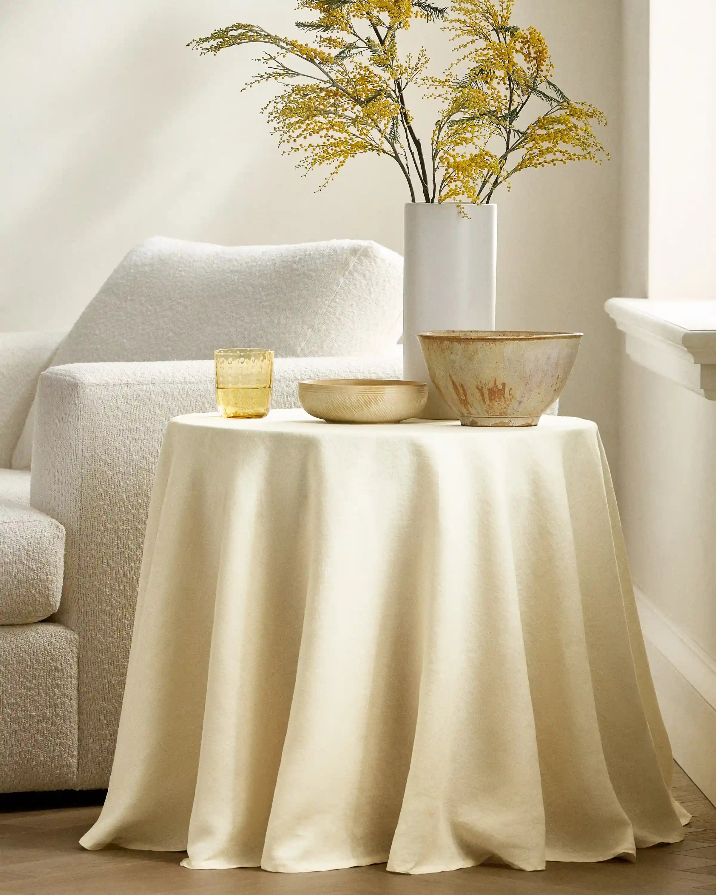 European Linen Tablecloth