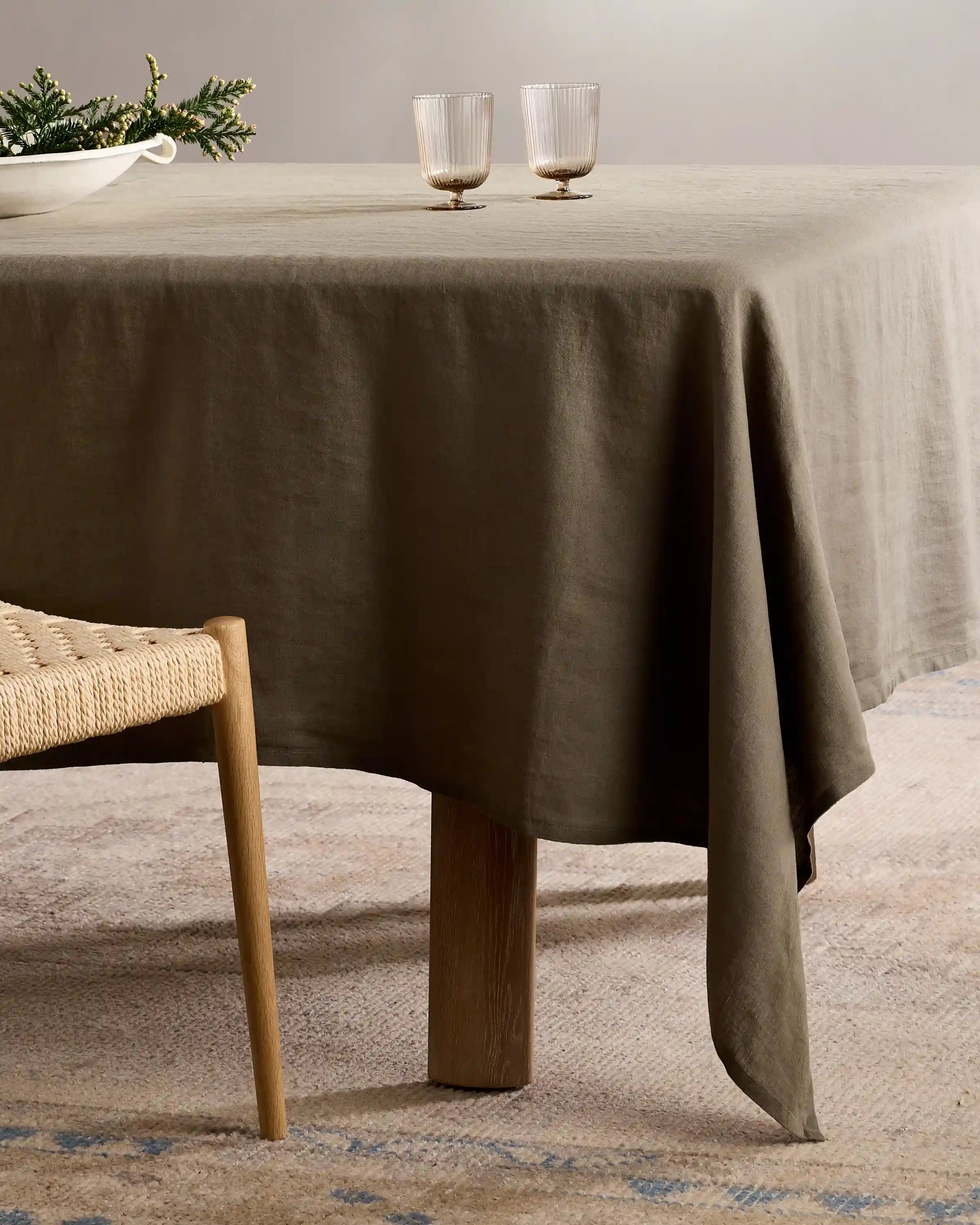 European Linen Tablecloth