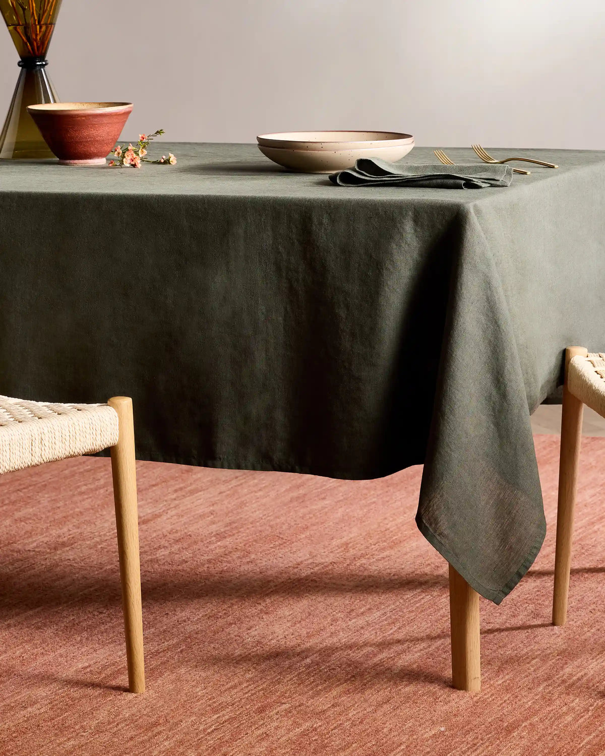 European Linen Tablecloth