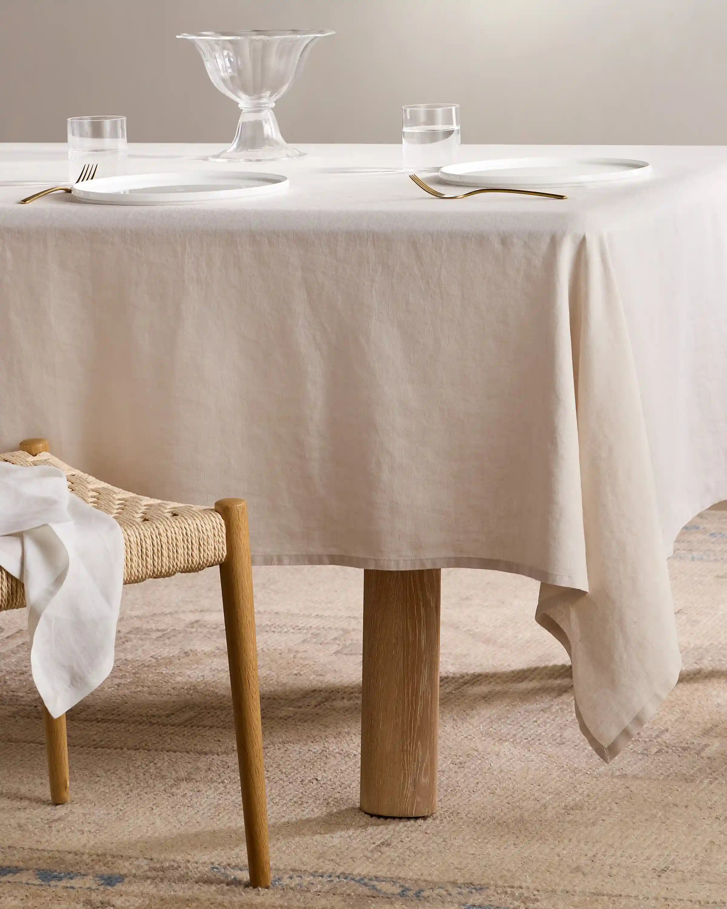European Linen Tablecloth