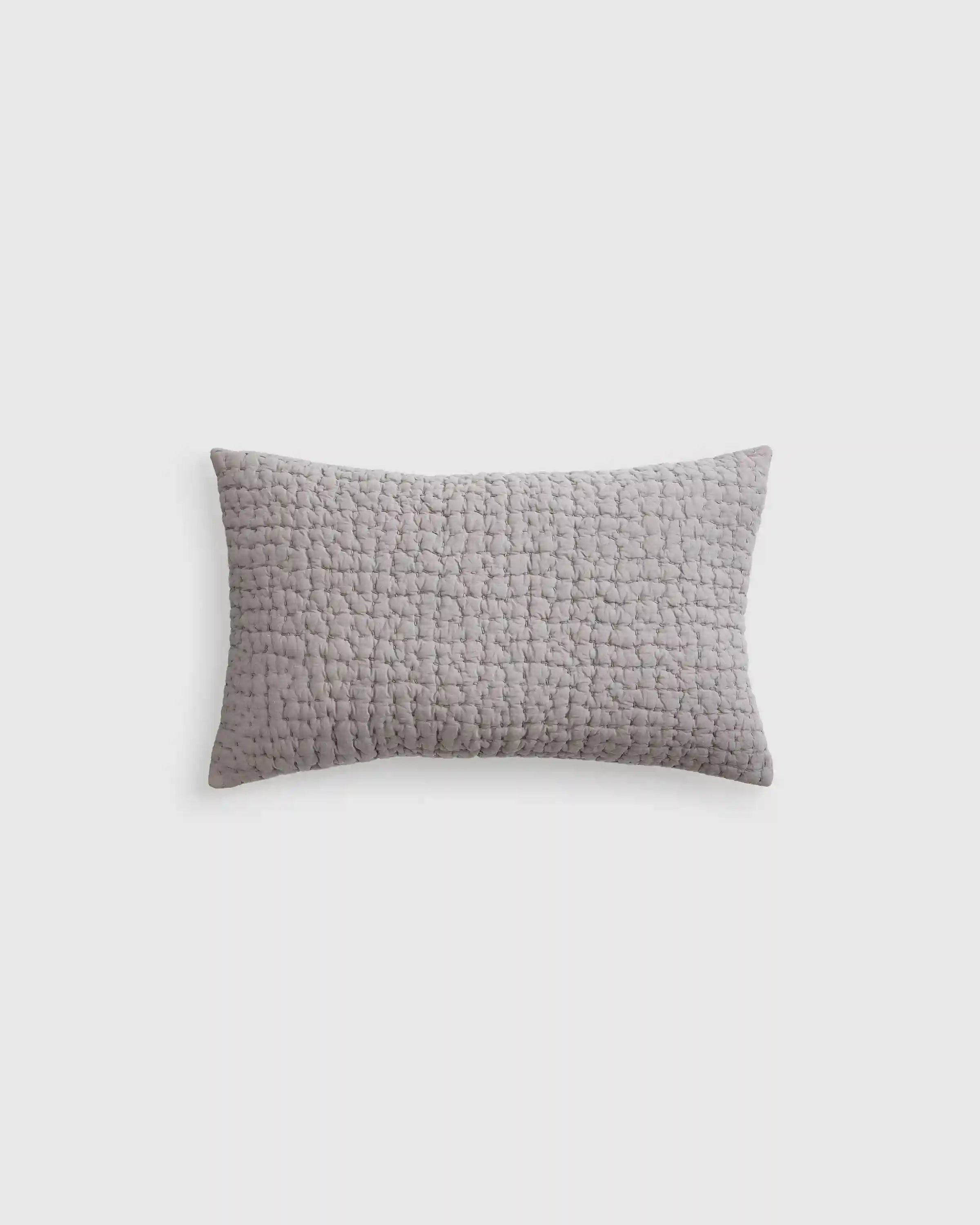 Organic Cotton Hand Stitched Pillow Cover