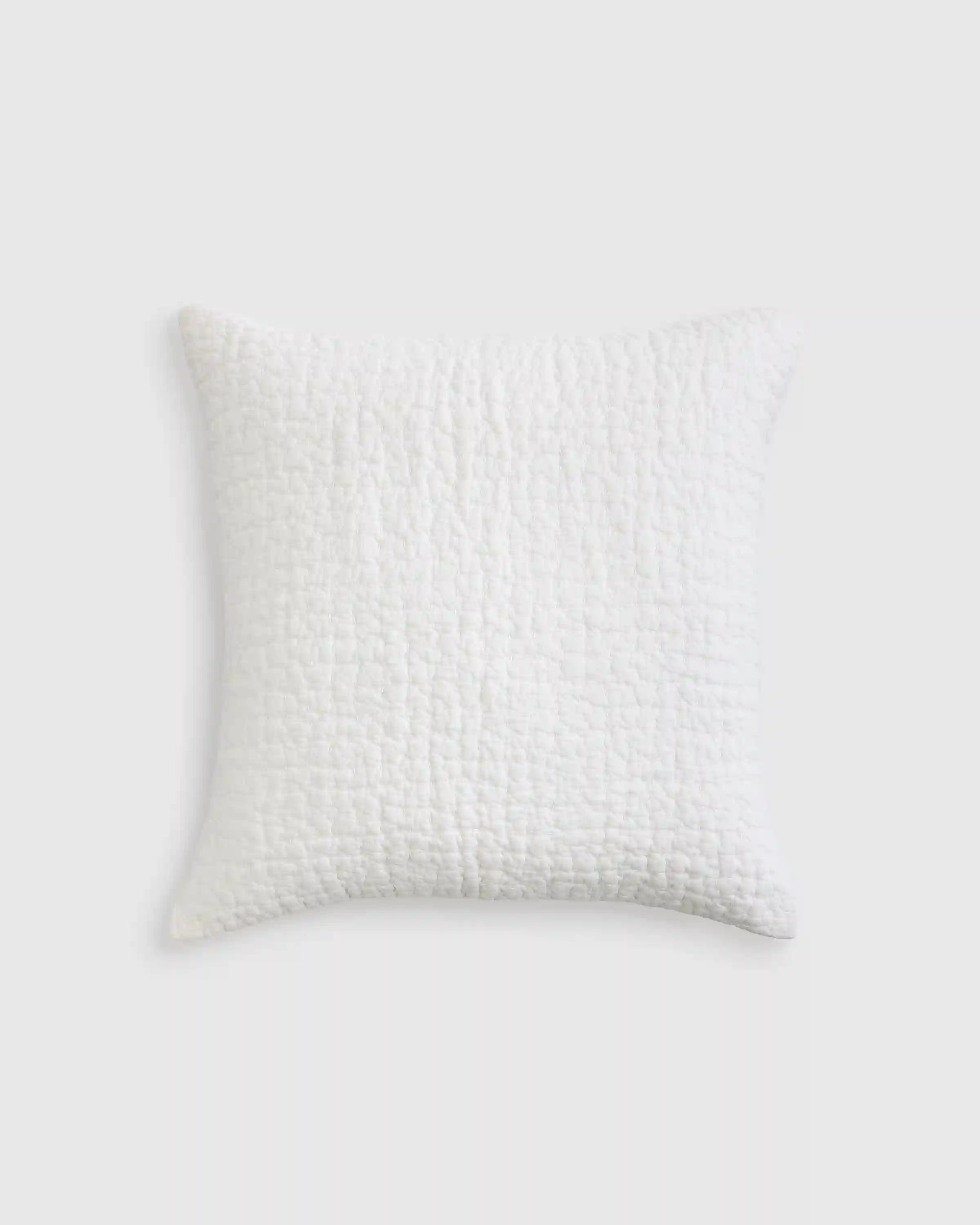 Organic Cotton Hand Stitched Pillow Cover