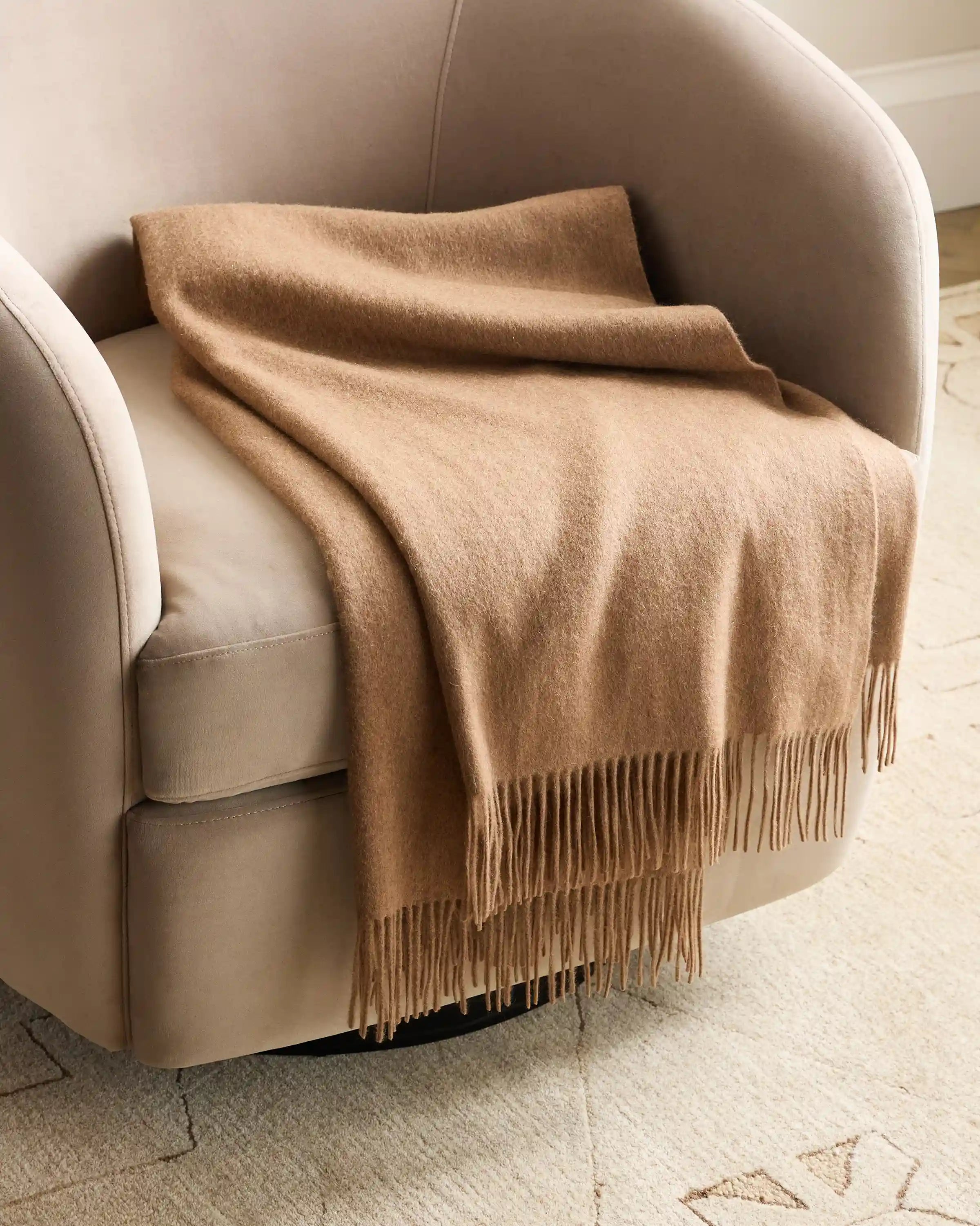Mongolian Cashmere Throw
