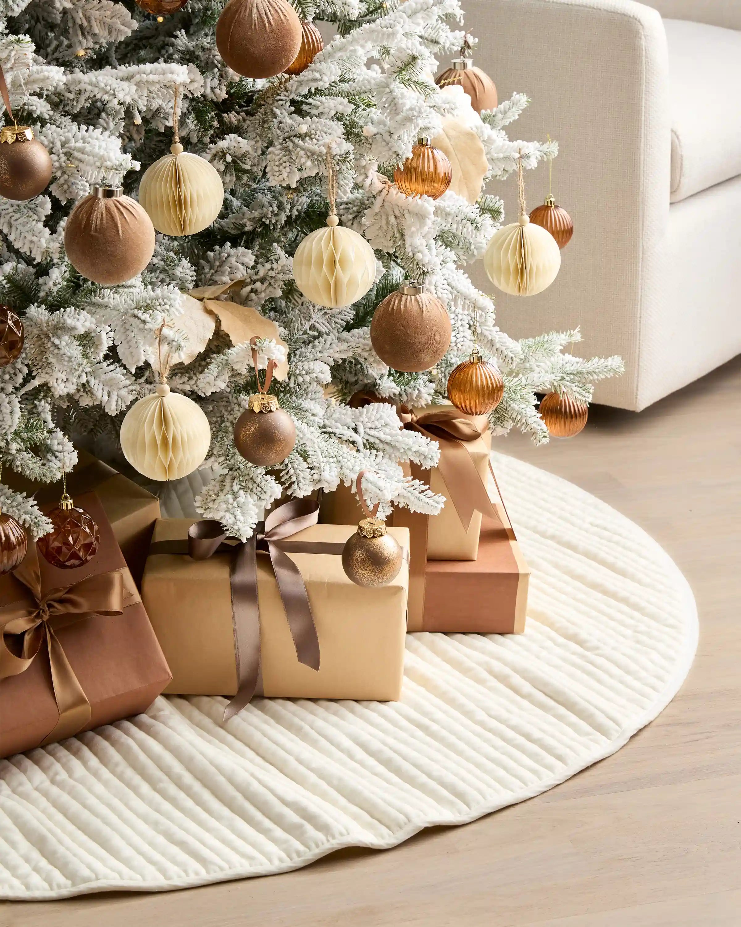 Cotton Velvet Tree Skirt