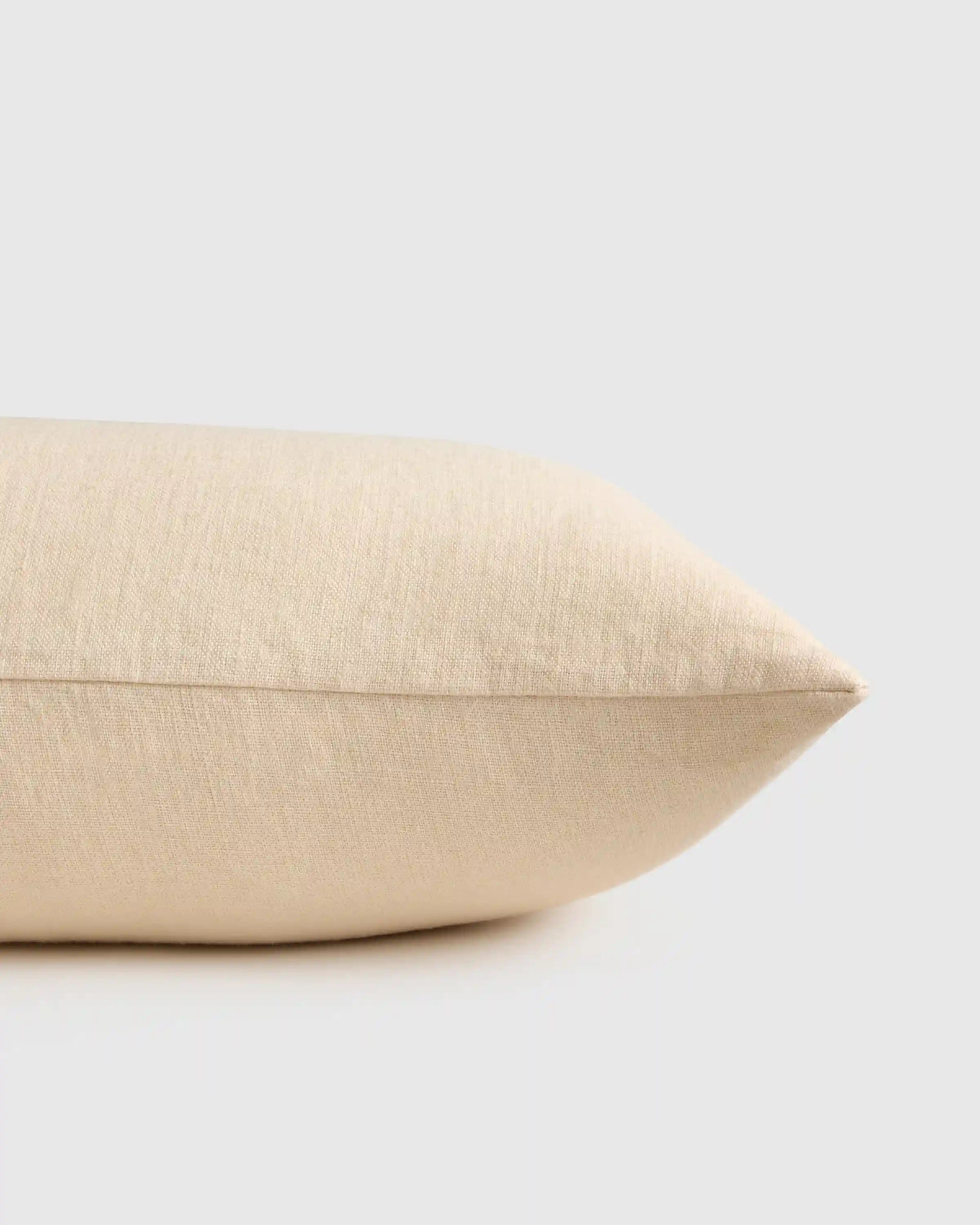 European Linen Oversized Lumbar Pillow Cover