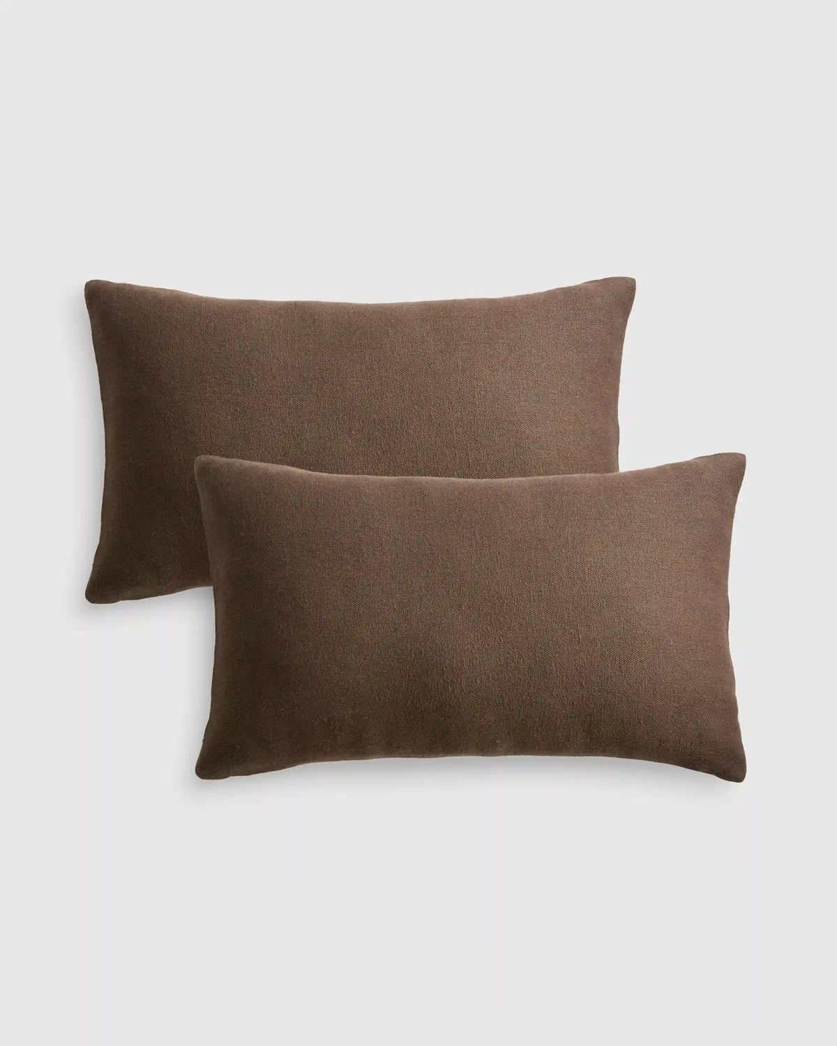 Reversible Linen Bamboo Pillow Cover (Set Of 2)