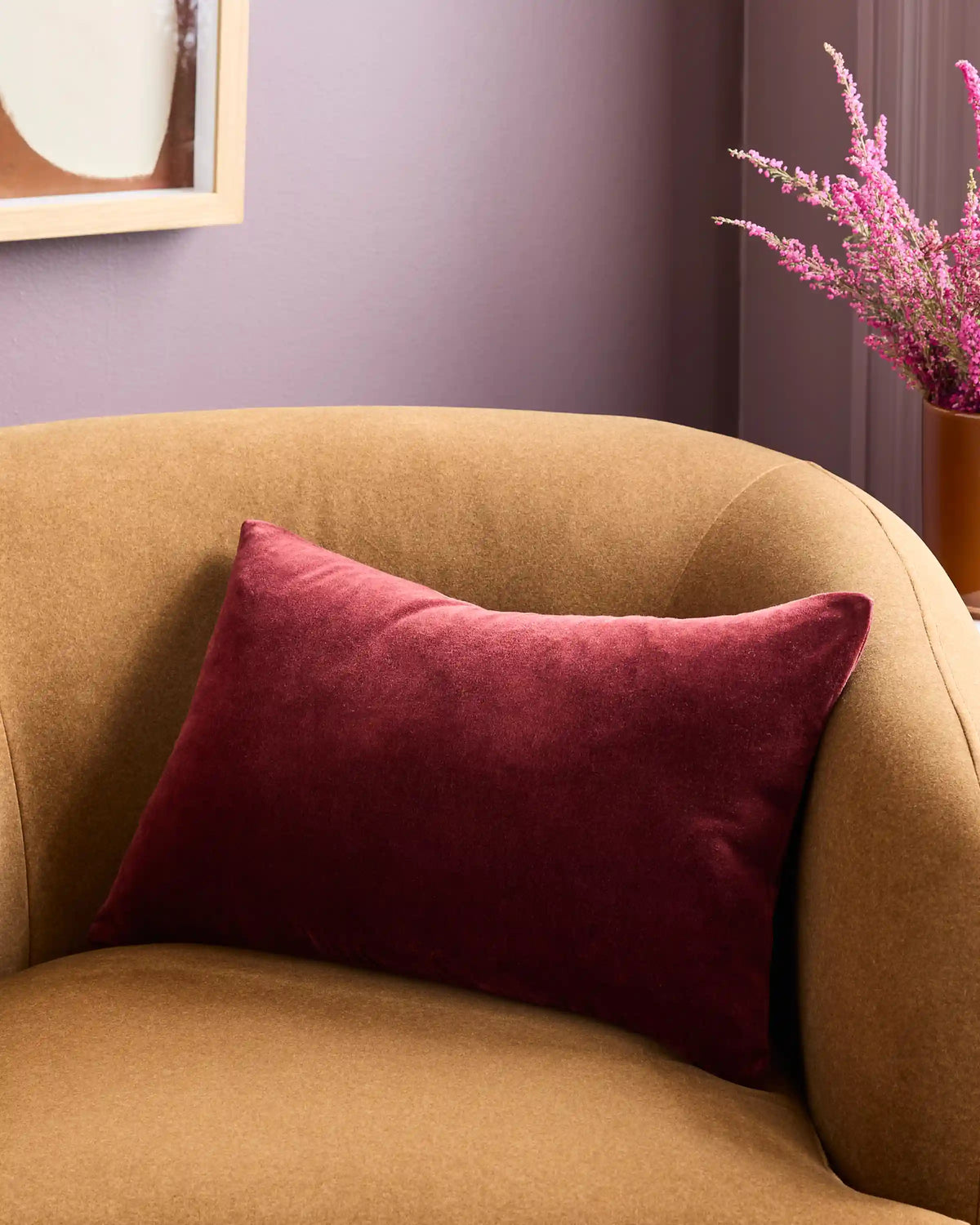 Classic Cotton Velvet Pillow Cover (Set of 2)