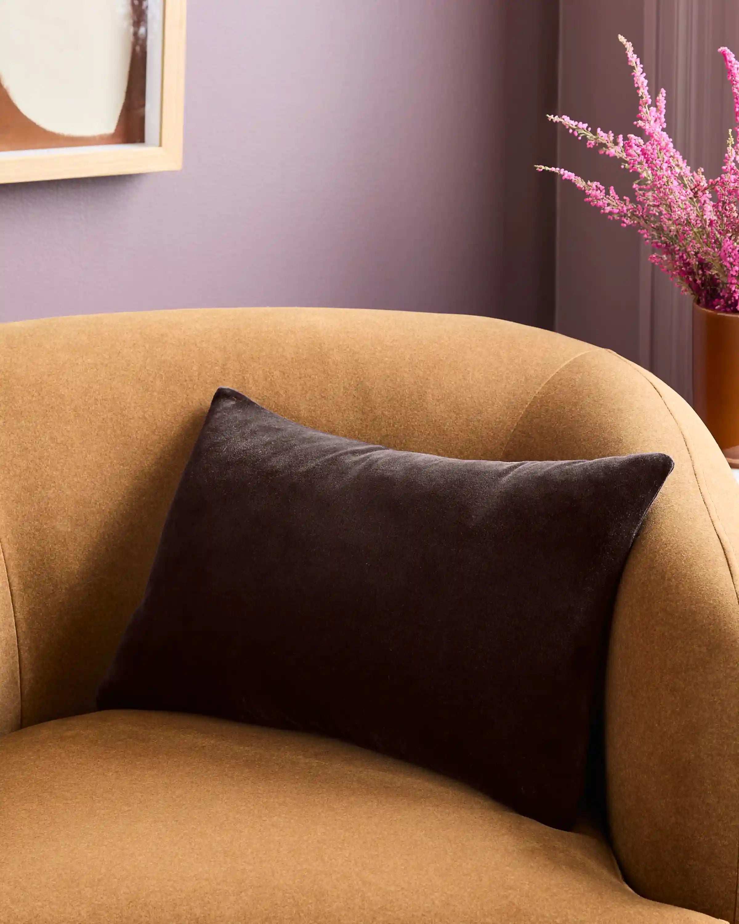 Classic Cotton Velvet Pillow Cover (Set of 2)