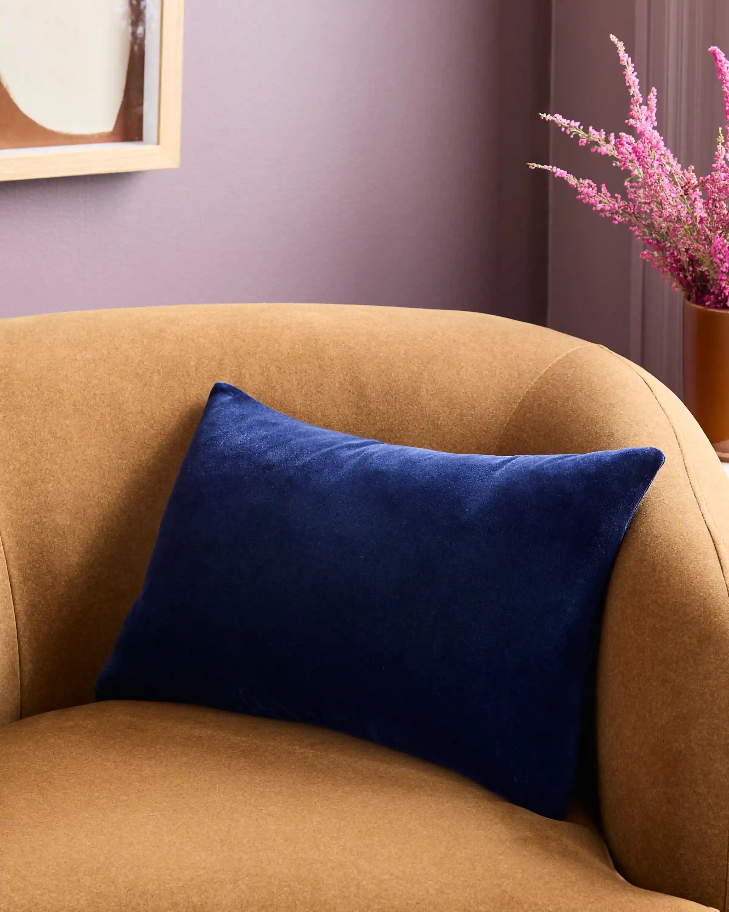 Classic Cotton Velvet Pillow Cover (Set of 2)