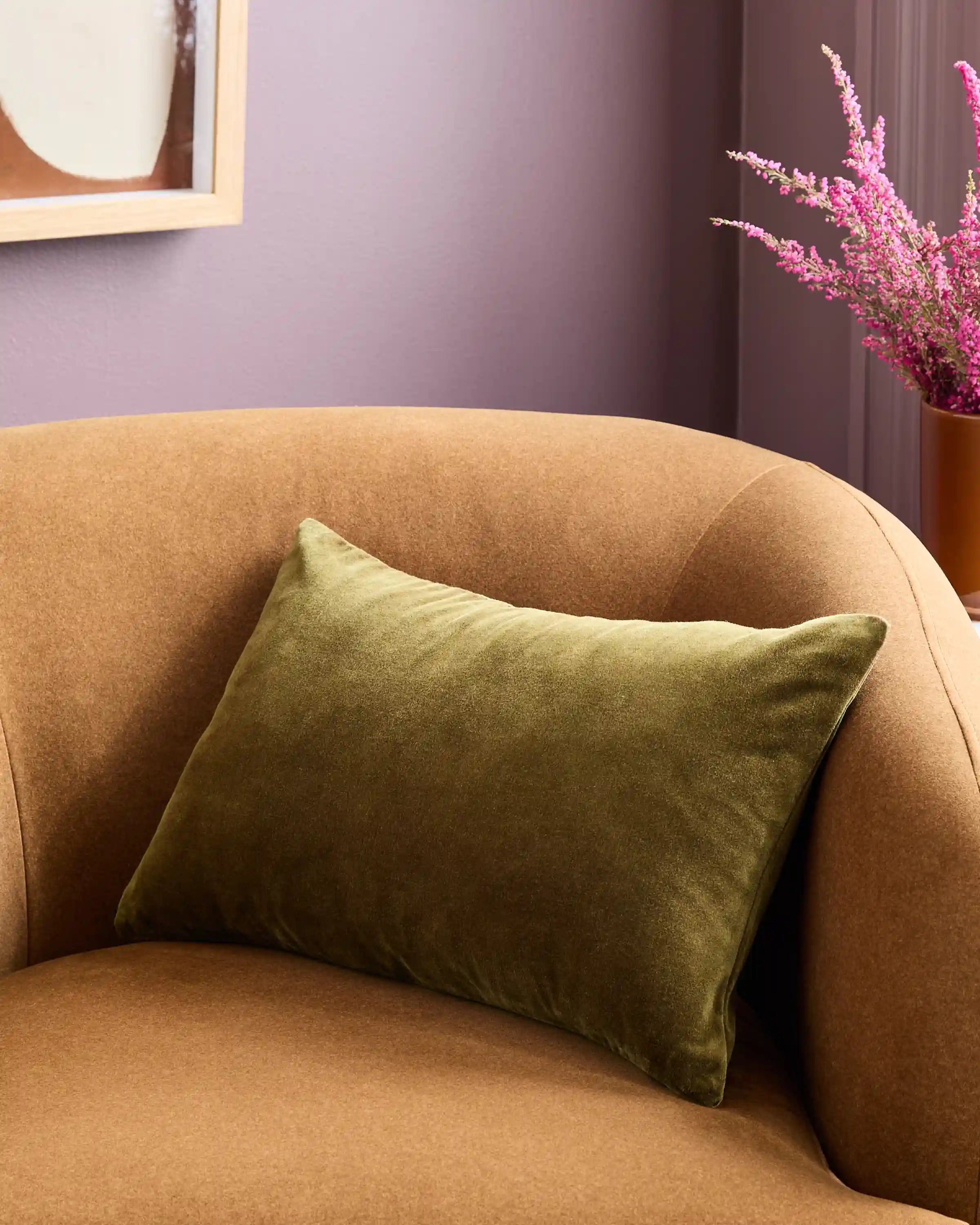 Classic Cotton Velvet Pillow Cover (Set of 2)