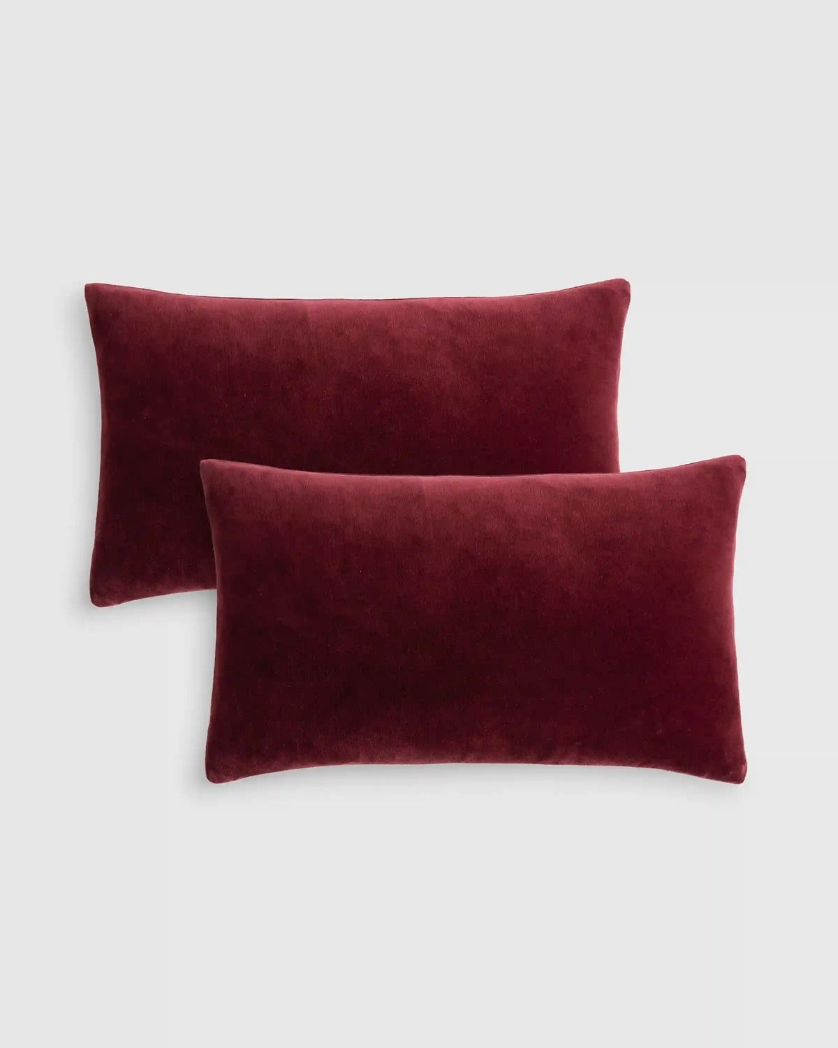 Classic Cotton Velvet Pillow Cover (Set of 2)