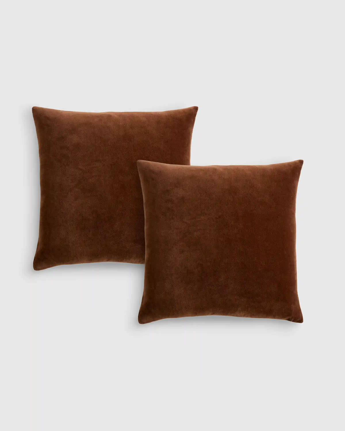 Classic Cotton Velvet Pillow Cover (Set of 2)