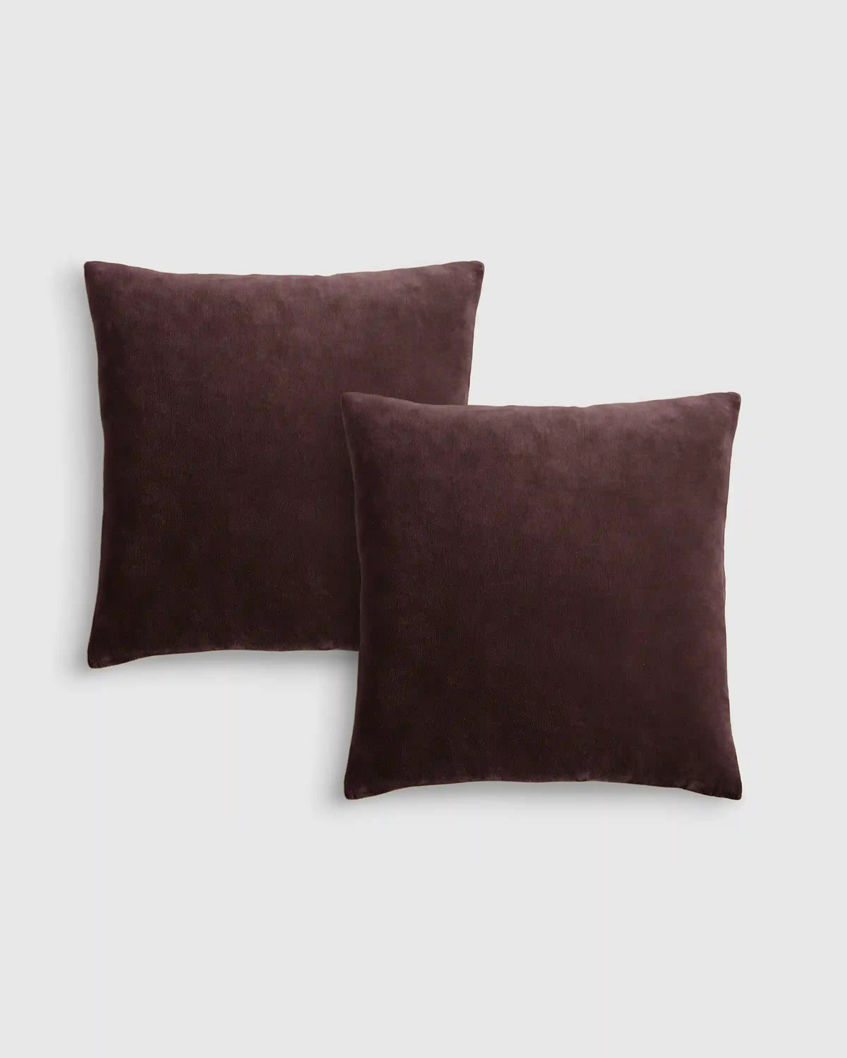 Classic Cotton Velvet Pillow Cover (Set of 2)