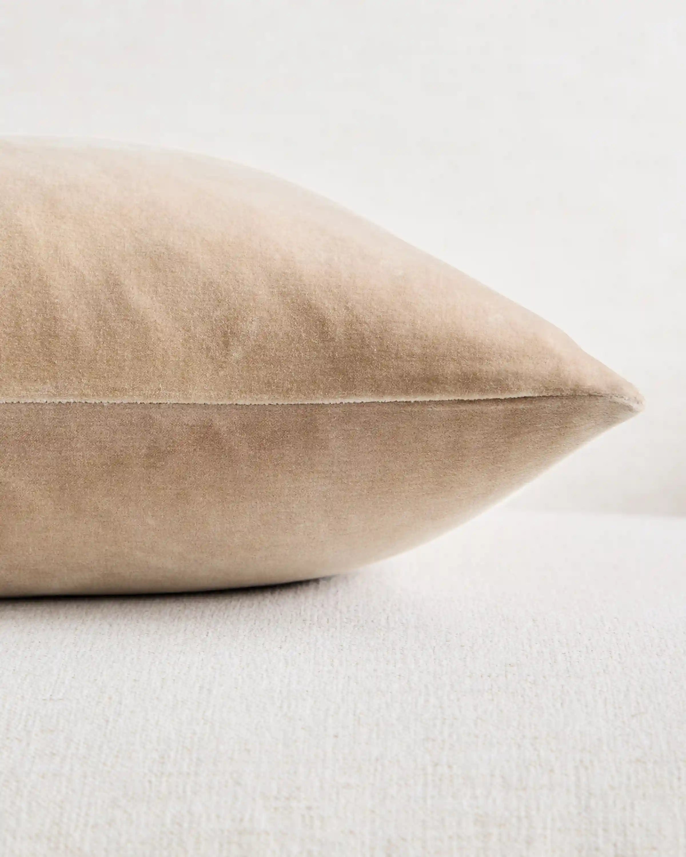 Classic Cotton Velvet Pillow Cover (Set of 2)