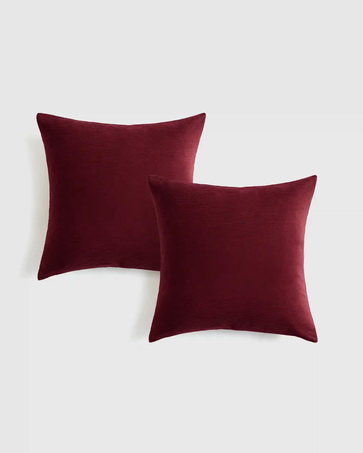 Corduroy Cotton Velvet Pillow Cover (Set of 2)
