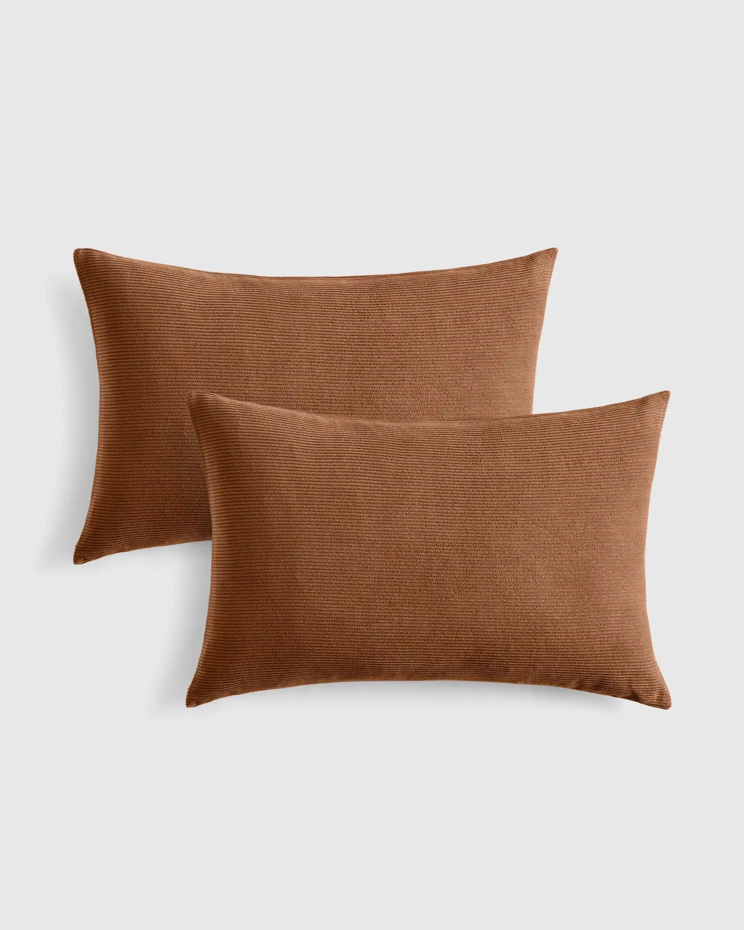 Corduroy Cotton Velvet Pillow Cover (Set of 2)